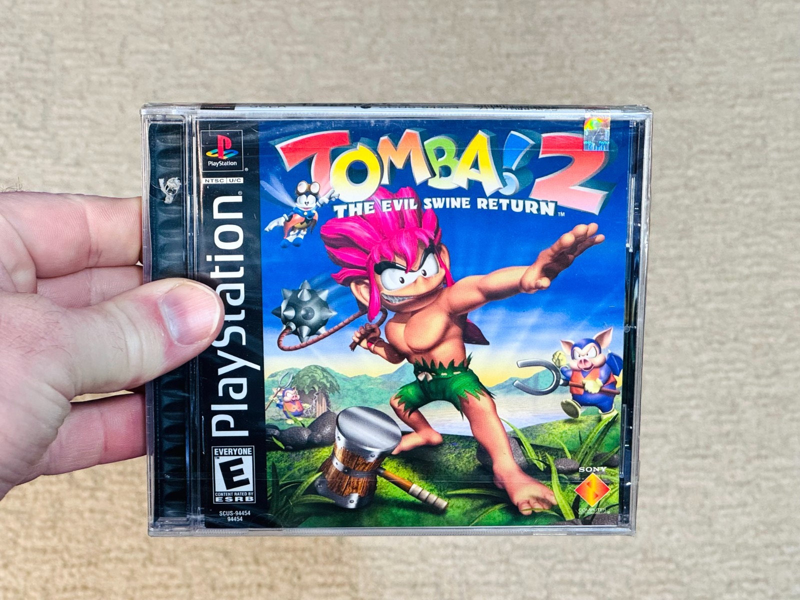 Tomba 2 The Evil Swine Return – Brand New – Y-Folds (Sony PlayStation 1, PS1)