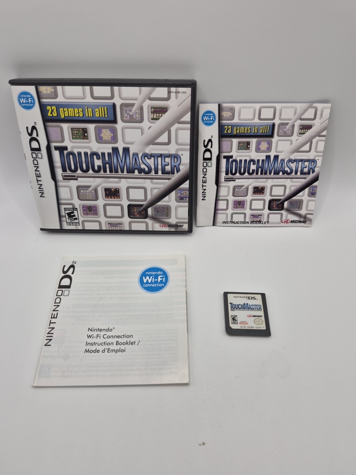 TouchMaster (Nintendo DS, 2007) Complete Tested Mint Retro Authentic 3DS CIB 2DS