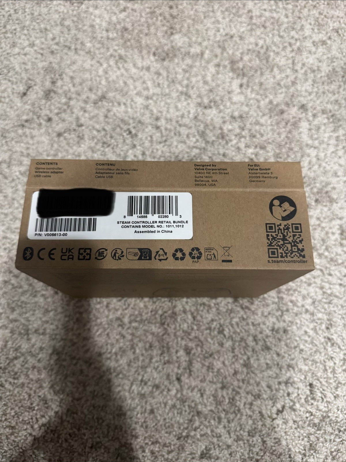 Steam Controller 2026 — Brand New Factory Sealed — In Hand, Ships Now