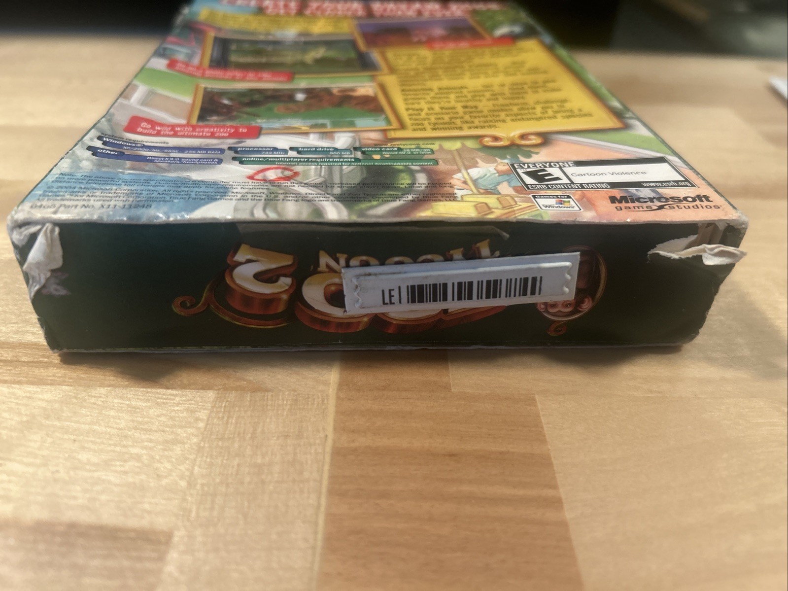 Microsoft Zoo Tycoon 2 Windows PC Computer Game