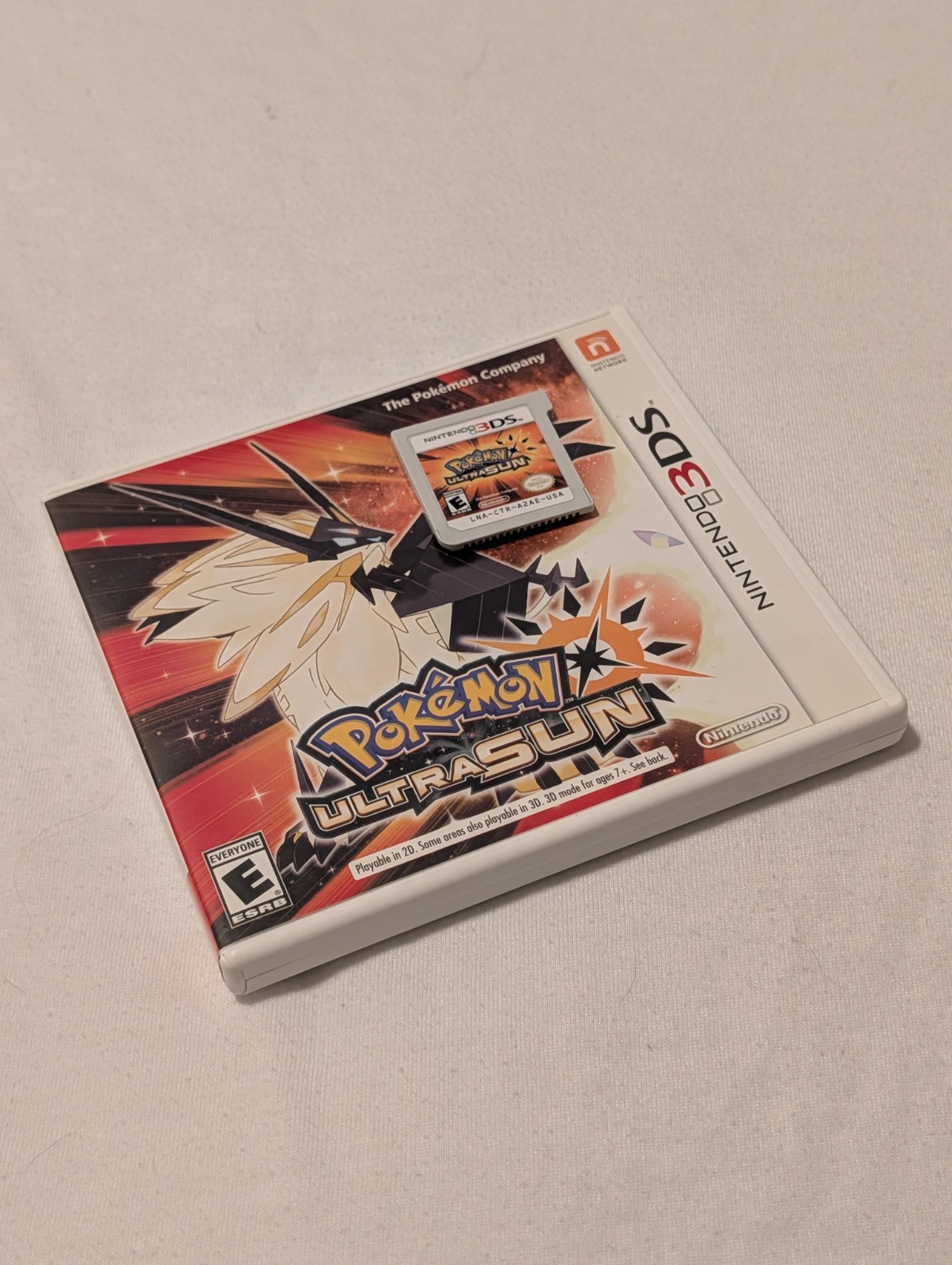 Pokemon Ultra Sun for Nintendo 3DS Complete CIB, Tested, Authentic