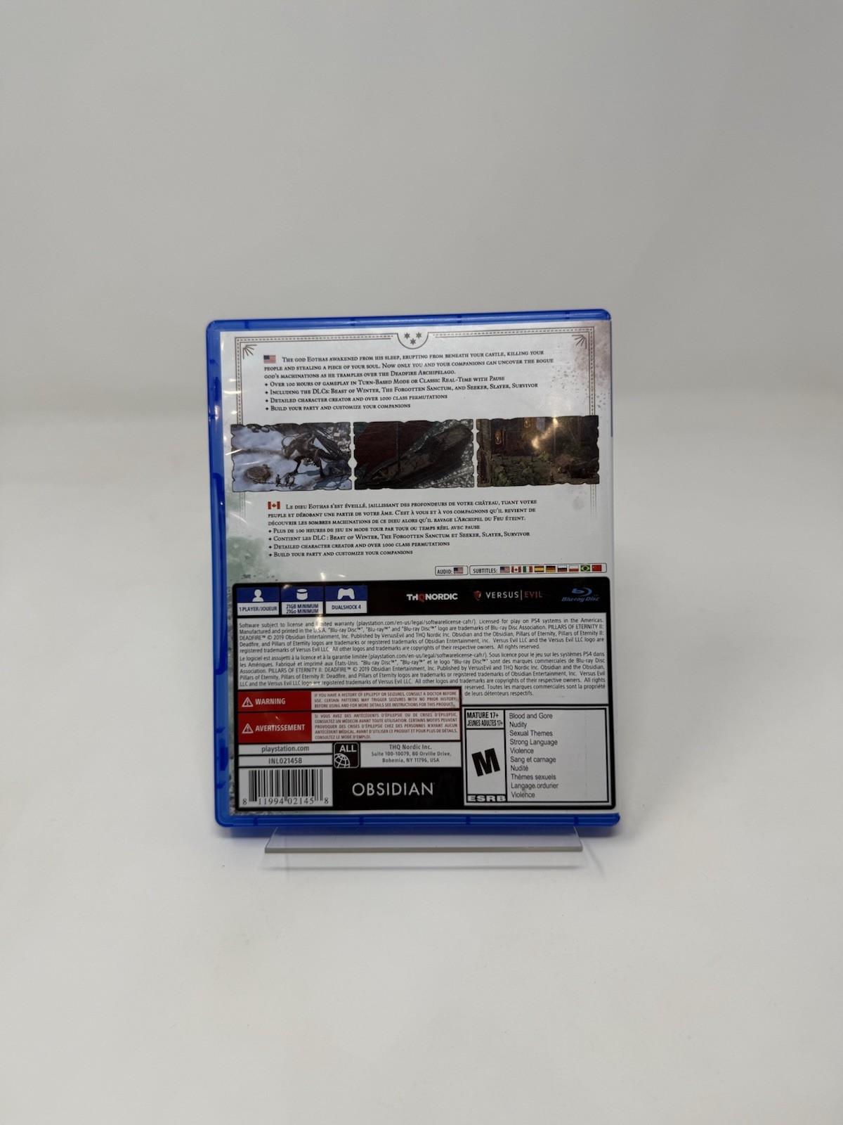 Pillars of Eternity 2 II: Deadfire (Sony PlayStation 4) – Nice Disk TESTED