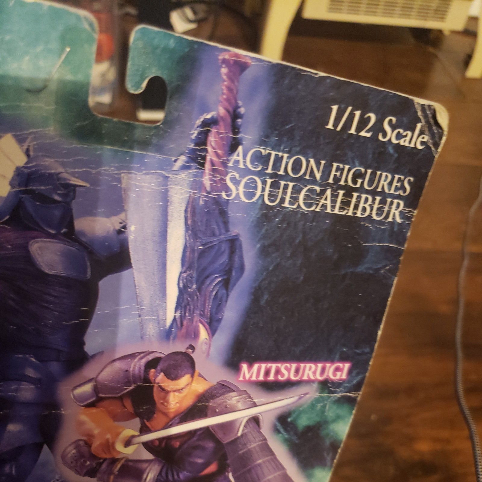Vintage 2000 Soul Calibur Heishiro Mitsurugi Action Figure 1/12 Namco Epoch New