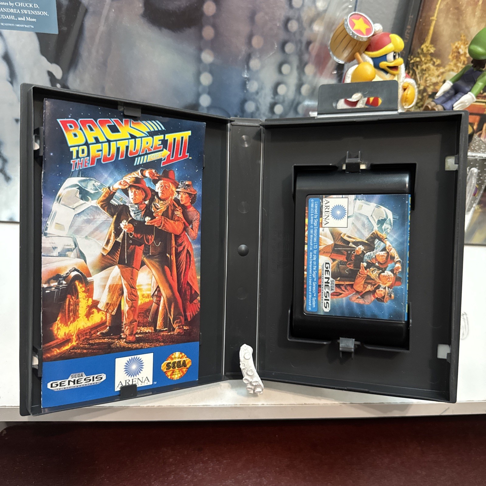 Back to the Future Part III (Sega Genesis) ~CIB COMPLETE!! ~ 1990 *RARE* Sega 3
