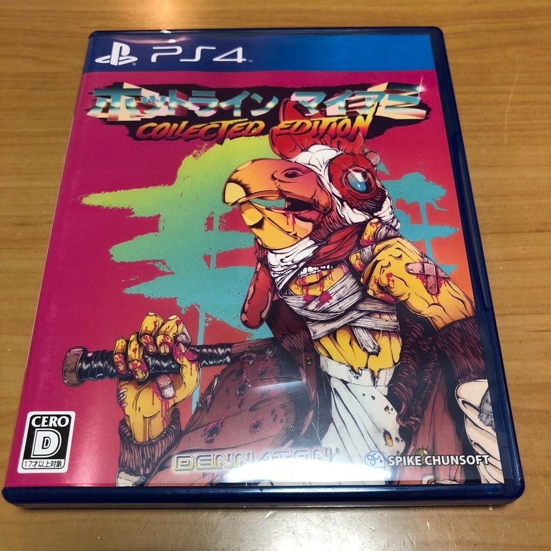 Hotline Miami Collected Edition PS4 PlayStation 4 Japan Version Spike Chunsoft