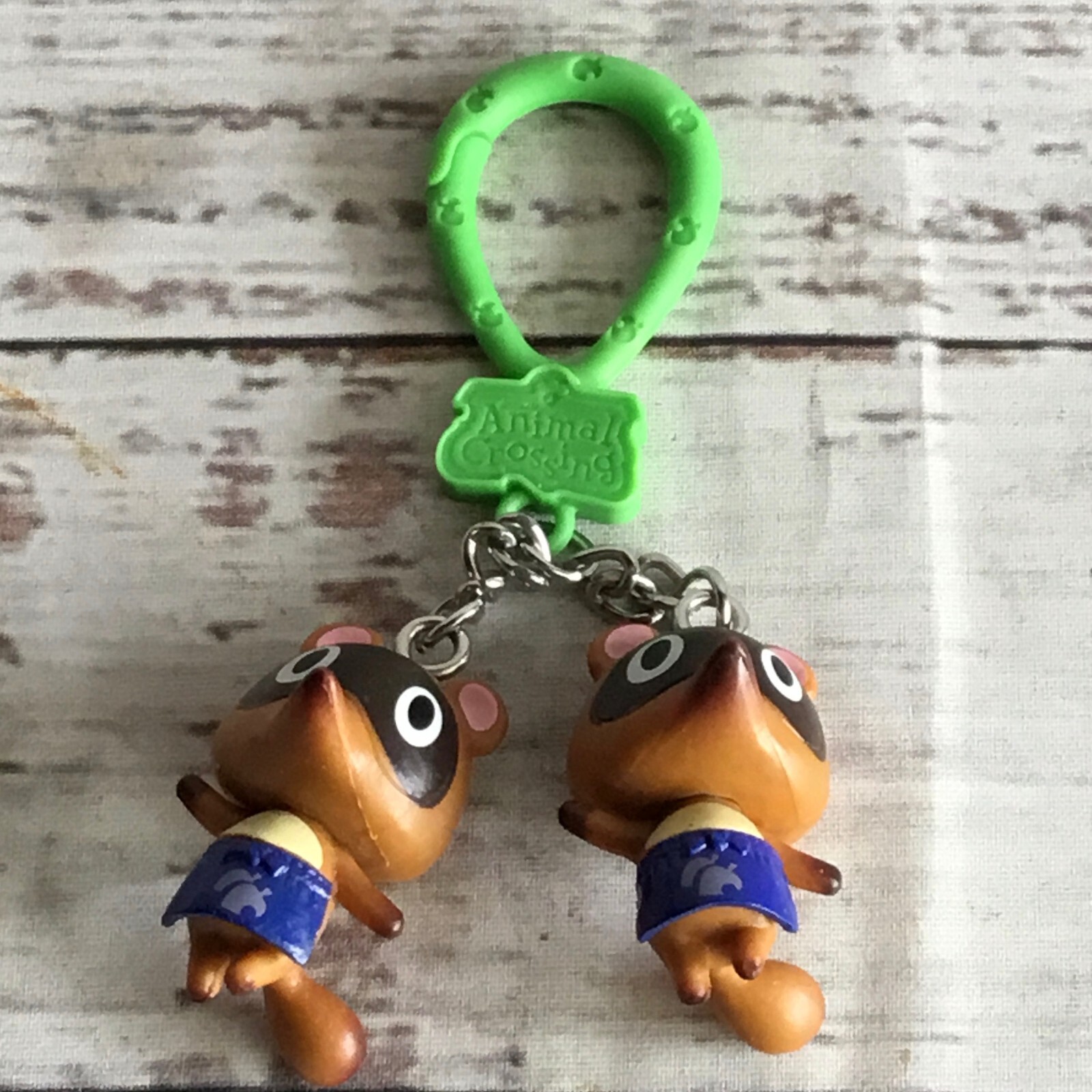 3 Nintendo Animal Crossing Backpack Clip Mystery Keychain Thomas Timmy Sable Lot