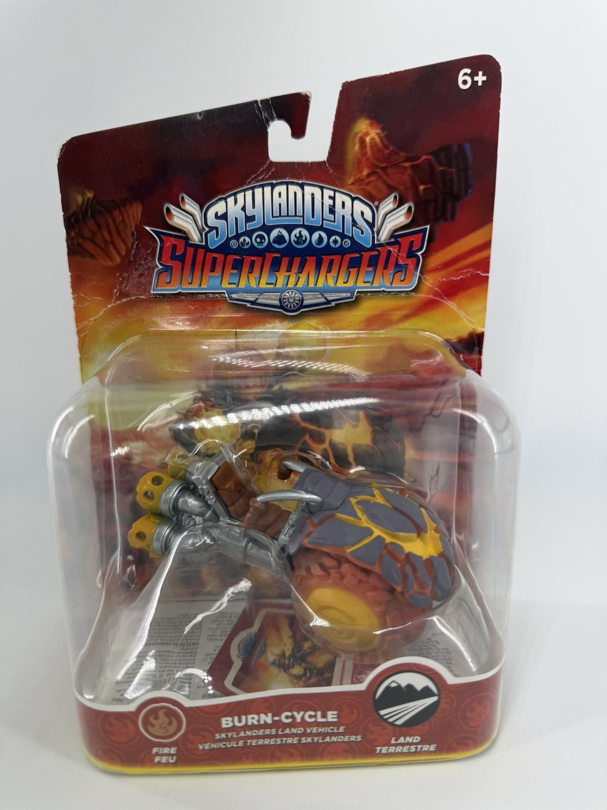 SKYLANDERS SUPERCHARGERS BURN-CYCLE SKYLANDERS LAND VEHICLE NIP NIB
