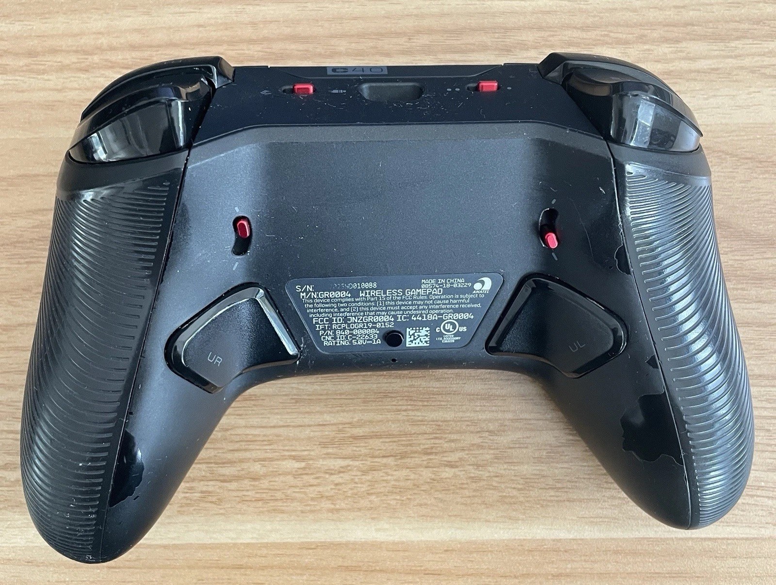 Astro Gaming C40 TR Wireless PS4 Controller PlayStation 4 PC Compatible, Black