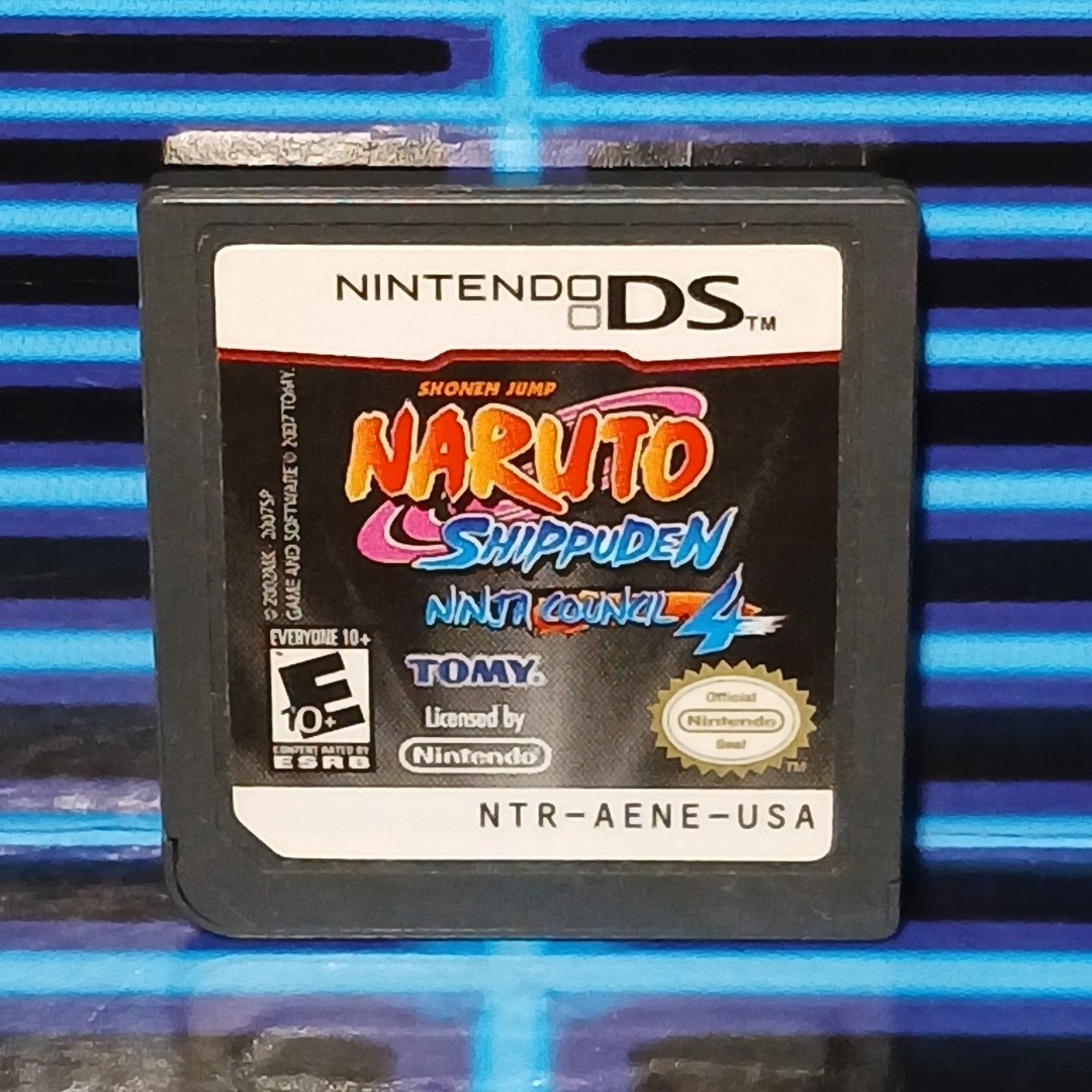 Naruto Shippuden: Ninja Council 4 Nintendo DS 2009 Cartridge Only TESTED