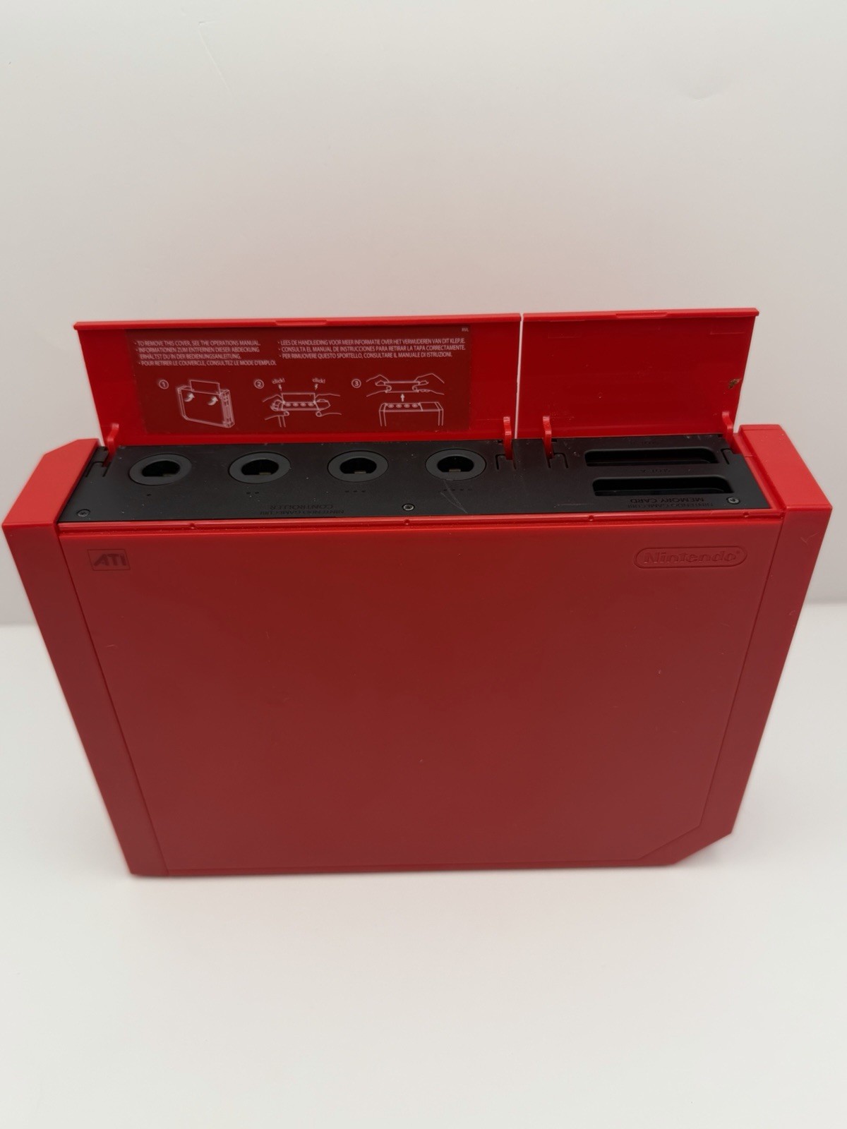 Nintendo Wii Limited Edition RED Video Game Console Home System GameCube RVL-001