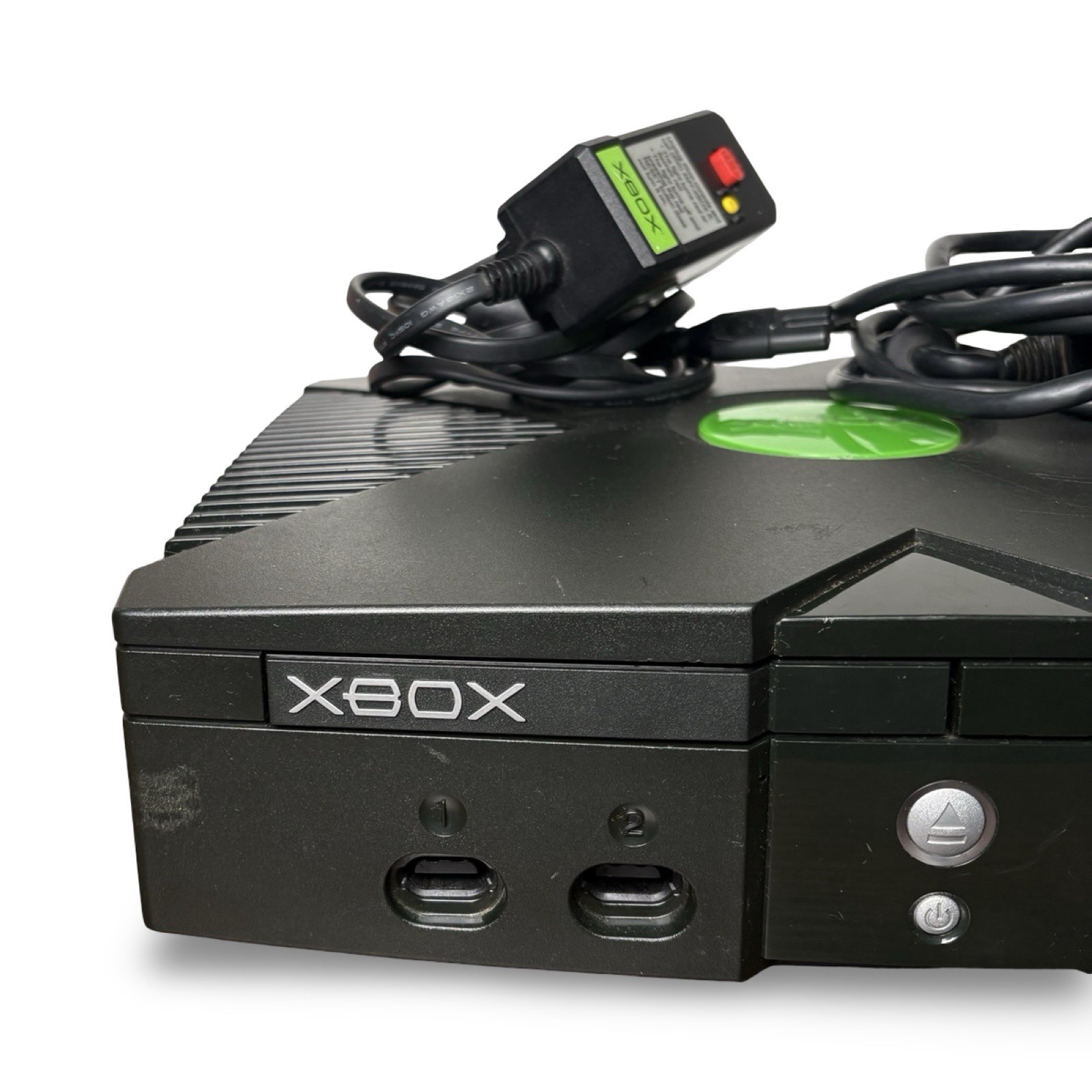 Original Classic Microsoft Xbox Console Powers On Won’t Read Oem Cables For Part