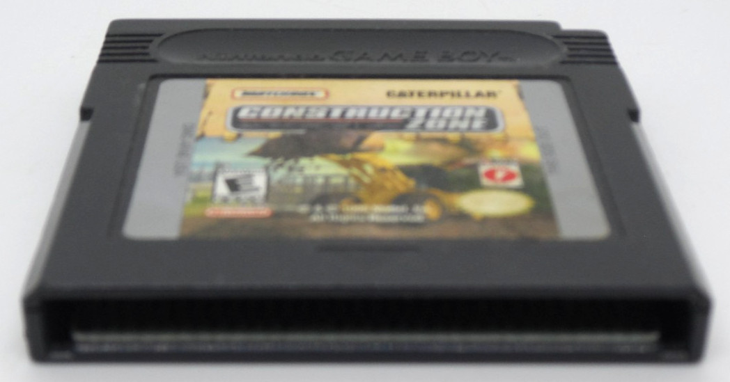 Matchbox Caterpillar Construction Zone (Nintendo Game Boy Color, 1999) Cart Only