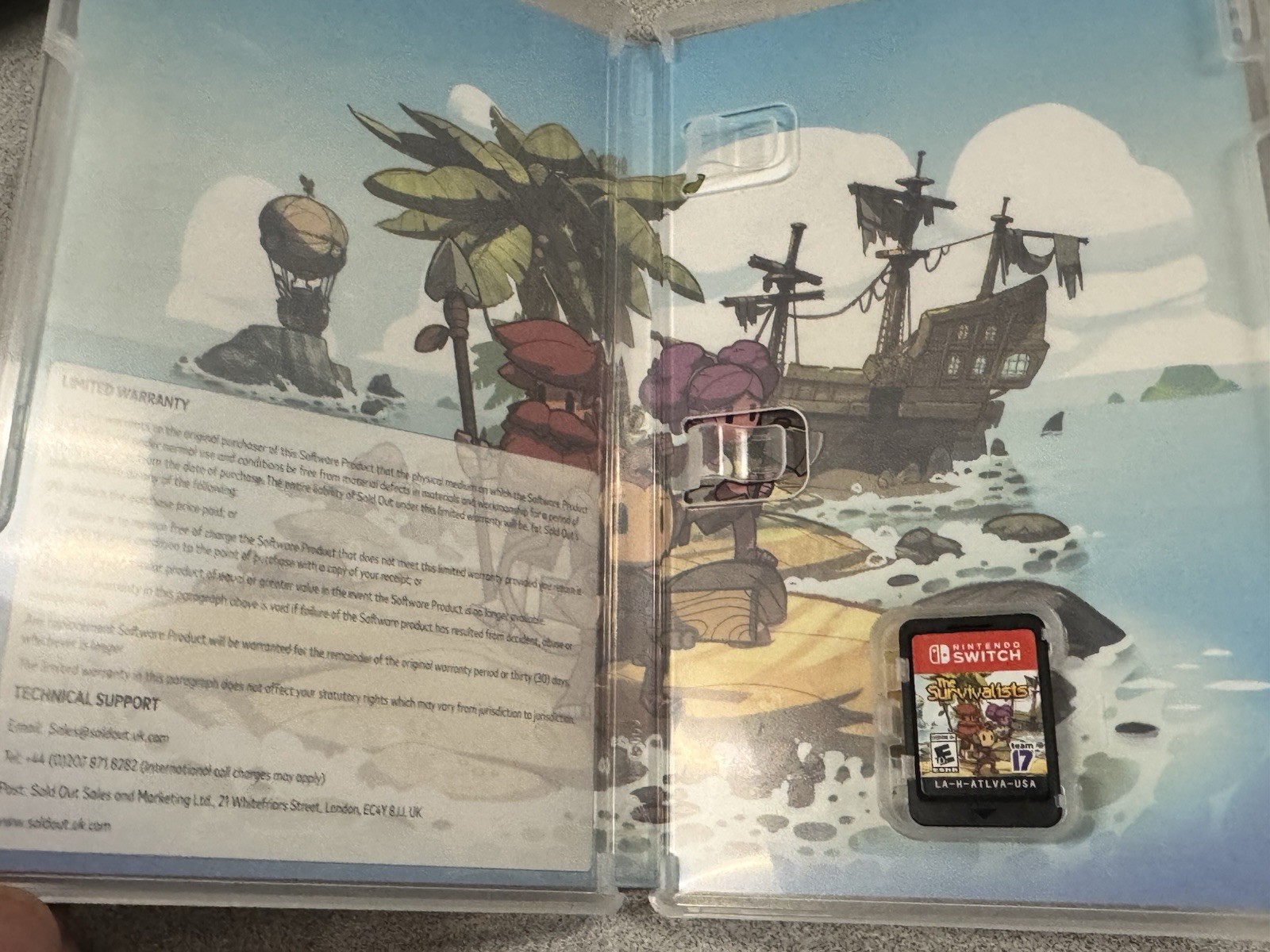 The Survivalists Nintendo Switch Tested Free US Shipping