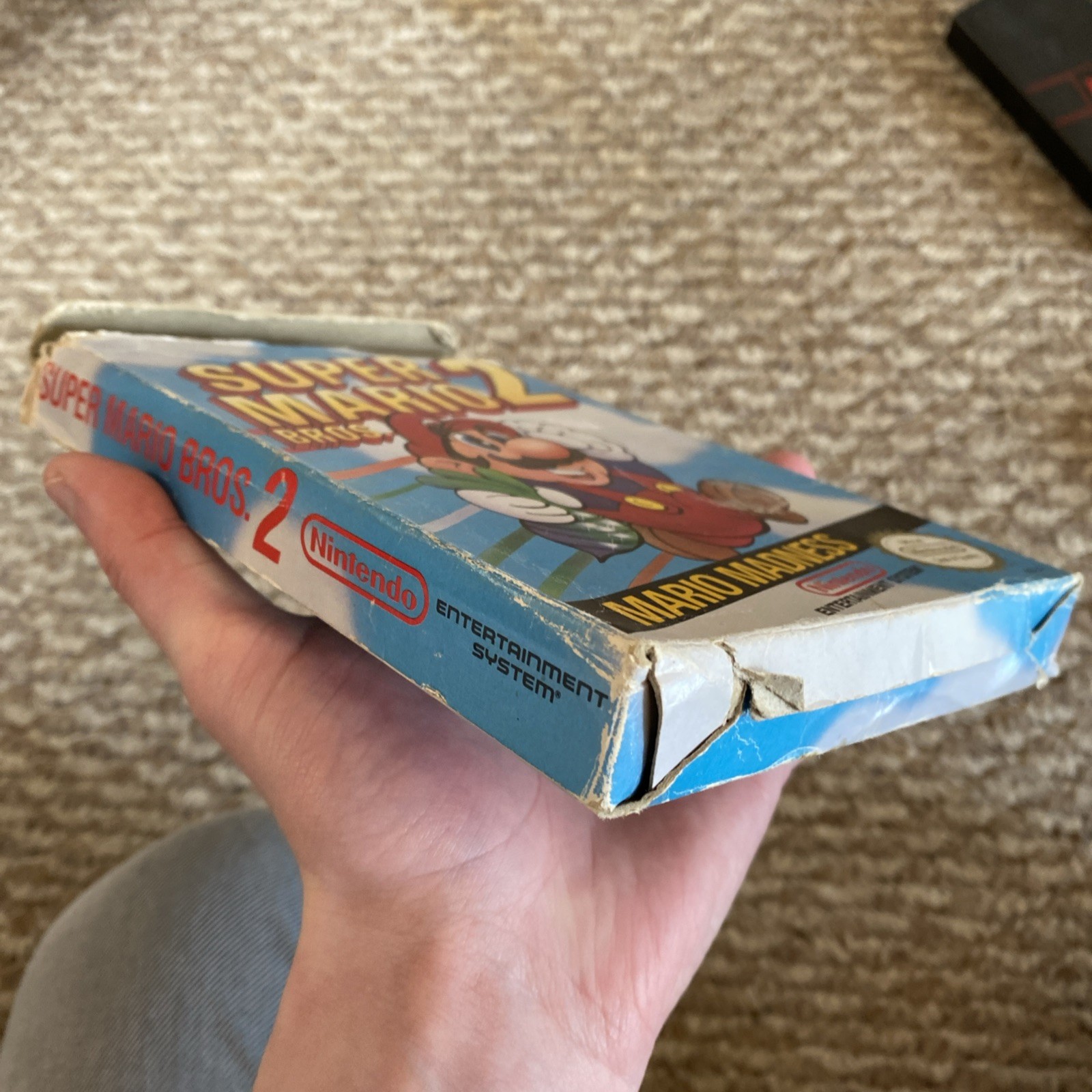 Super Mario Bros. 2 (Nintendo NES, 1988) in Box