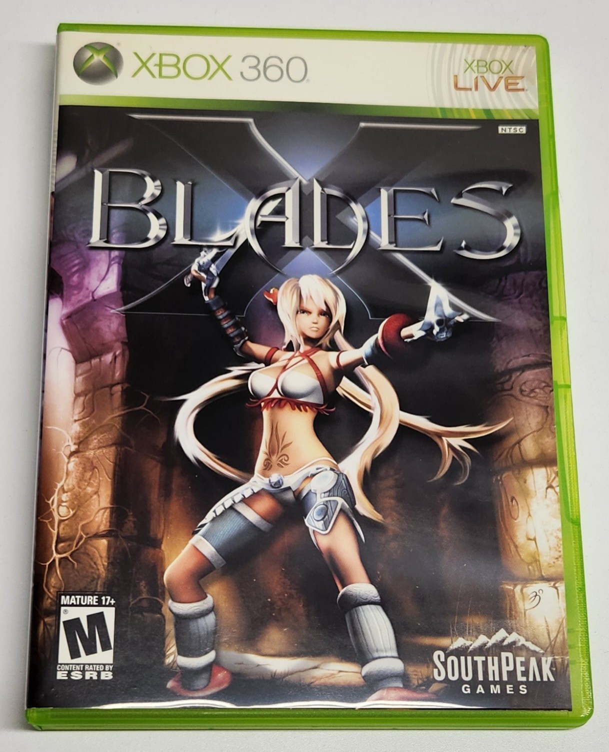 X-Blades (Microsoft Xbox 360, 2009) No Manual, Tested