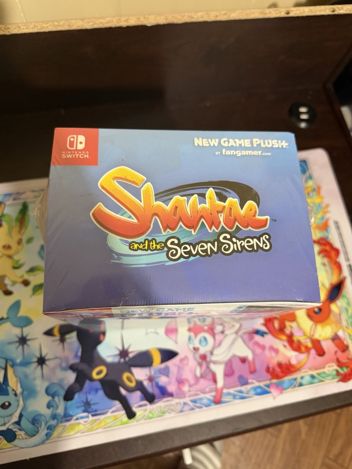 Shantae and the Seven Sirens includes the CODE and the plush