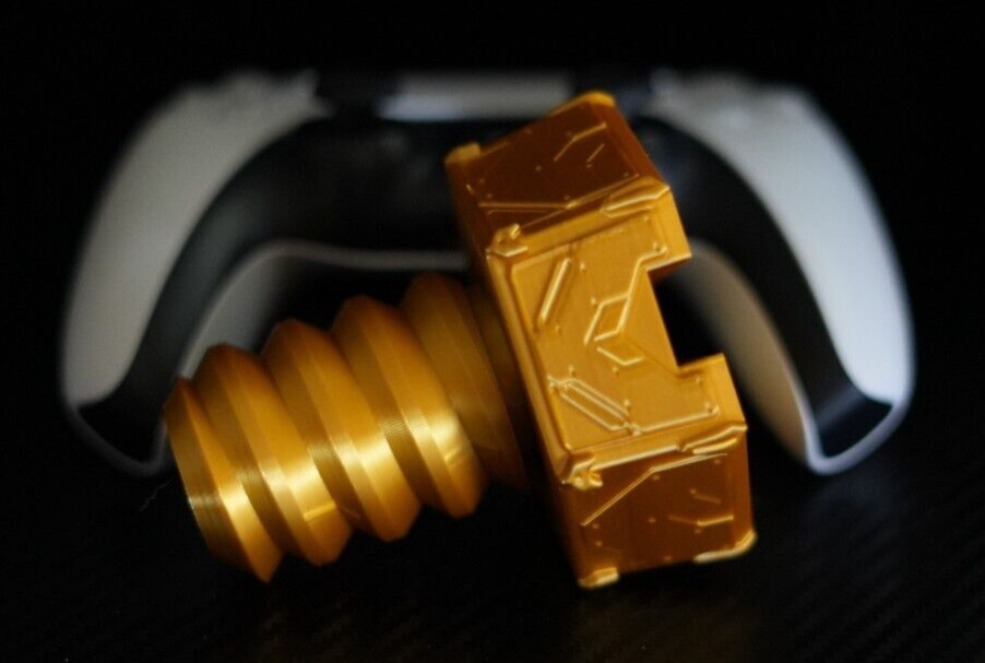 Ratchet & Clank Rift Apart GOLD BOLT 3d Print. 3.5in