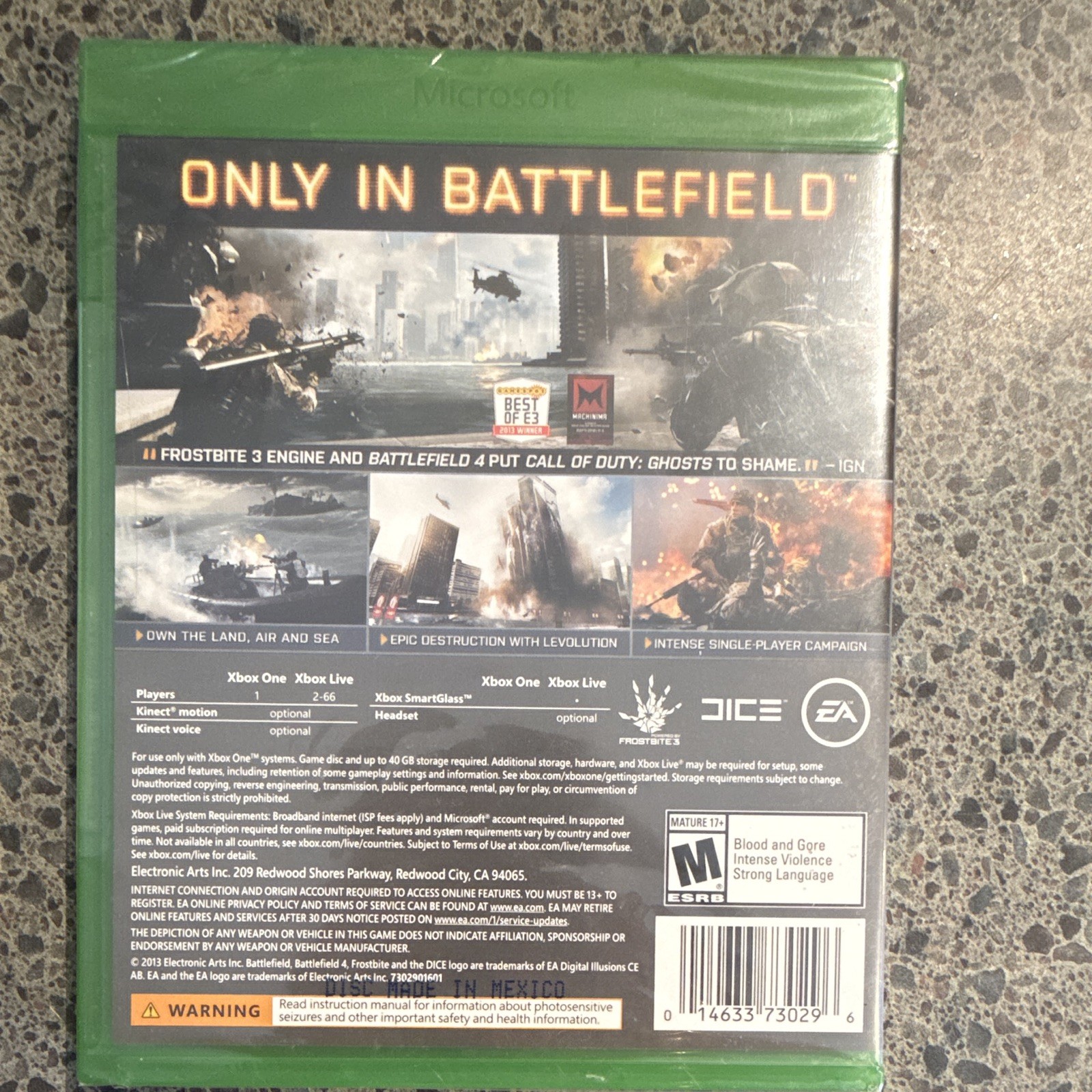 Electronic Arts Battlefield 4 (Battlefield Series) Shooter M 2013 Xbox One