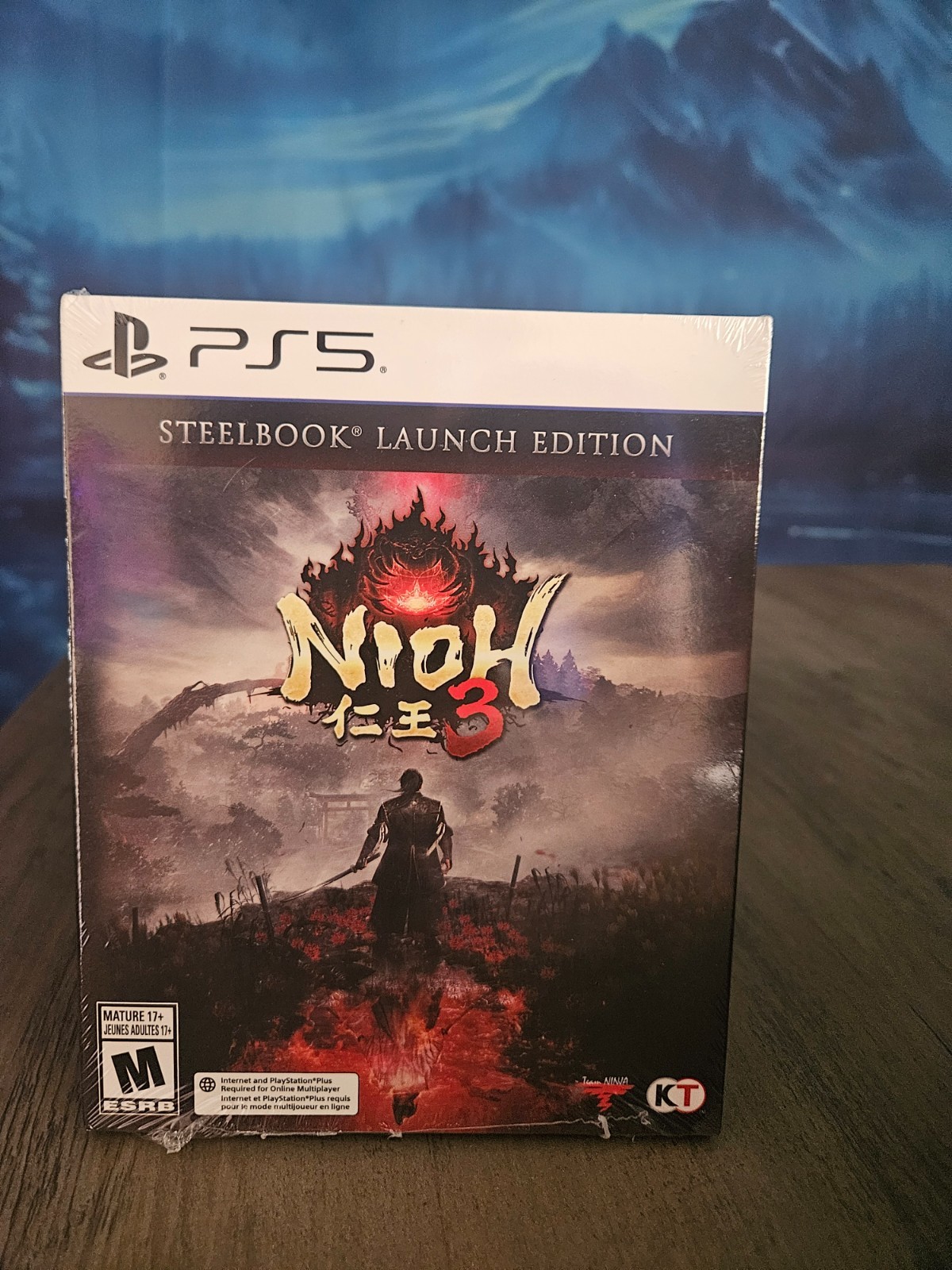 Nioh 3 SteelBook Launch Edition PlayStation 5 PS5 Brand New Sealed