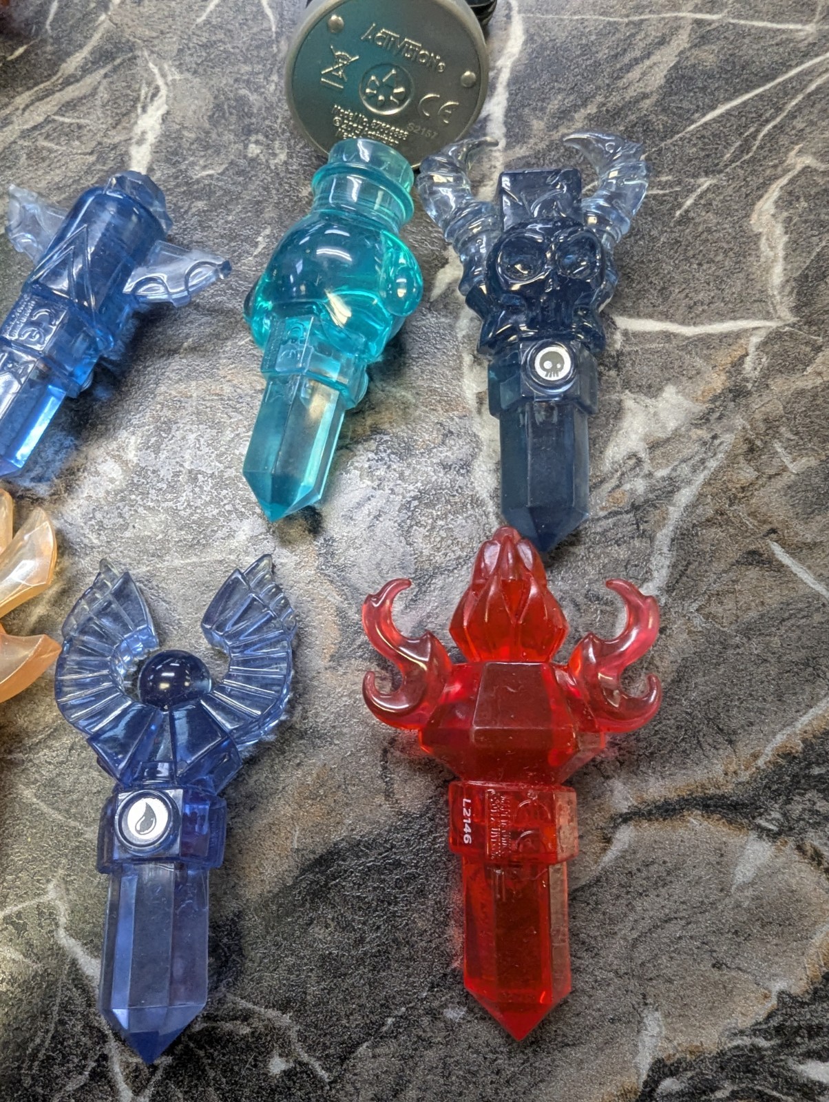 Activision Skylanders Trap Team Crystal Lot of 10 Traps Plus Extras