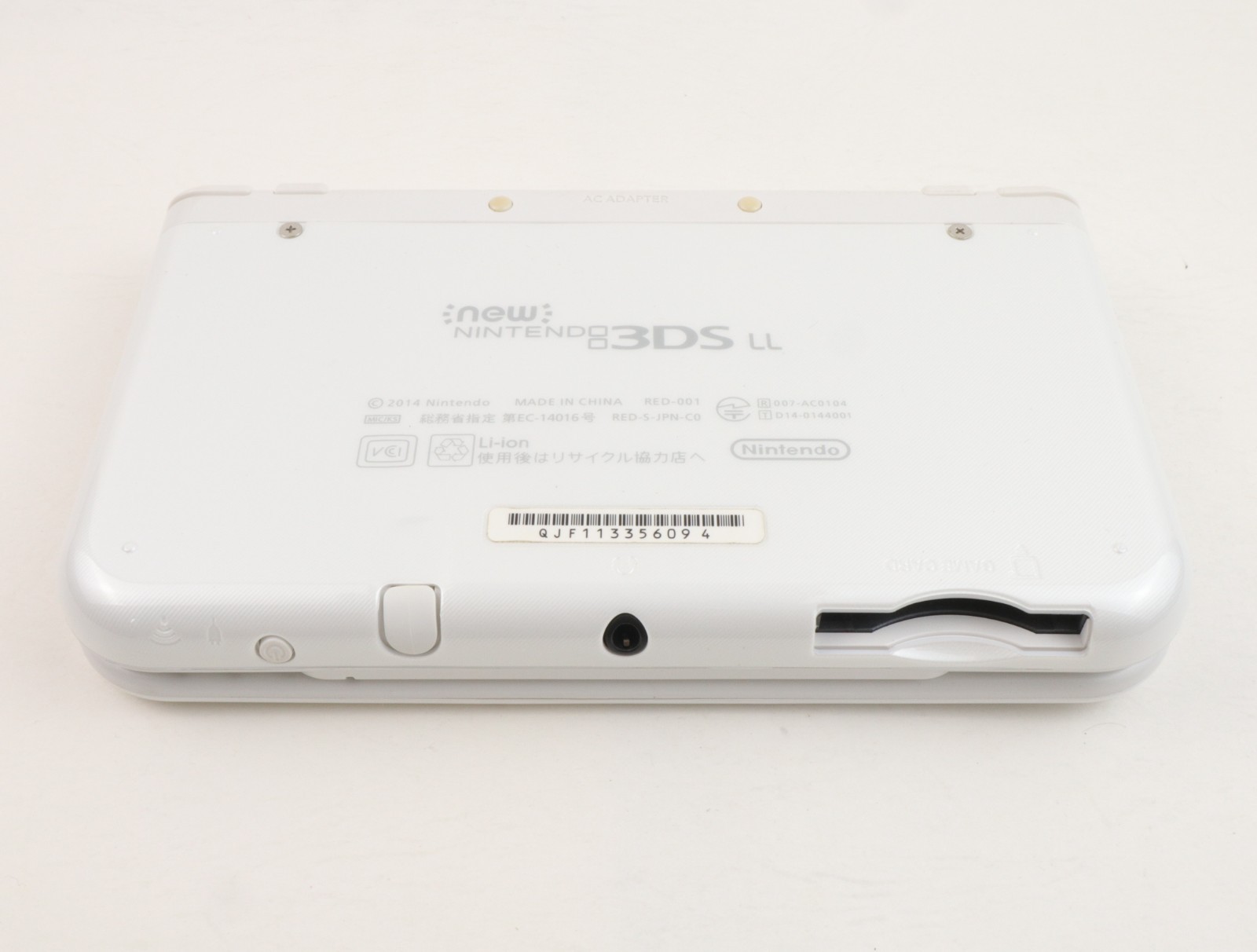New Nintendo 3DS LL XL Console Dual IPS LCD Pearl White Near Mint / Region Free
