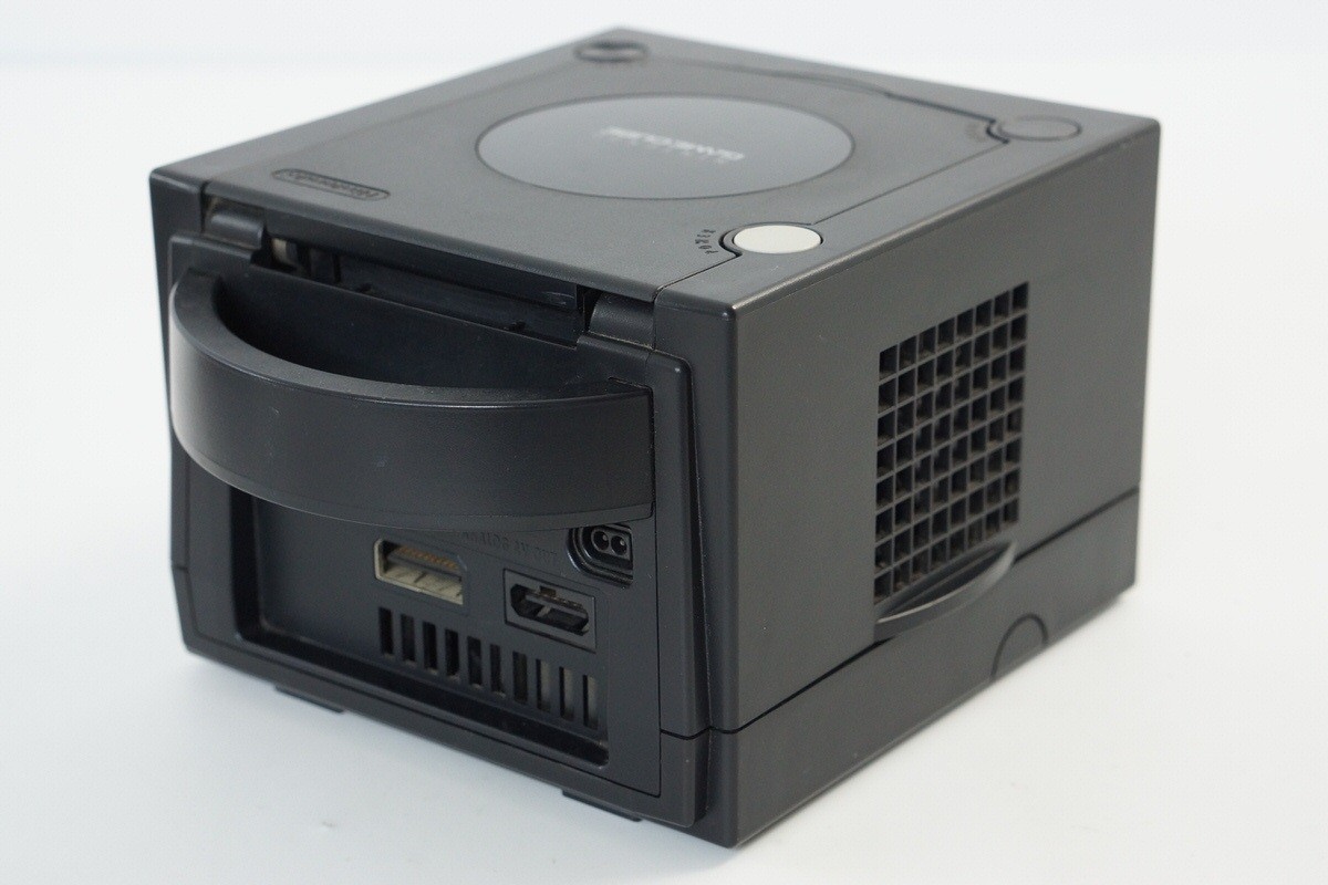 Gamecube Black Console System DOL-001 For Japan Game CD FREE SHIP DN11381756