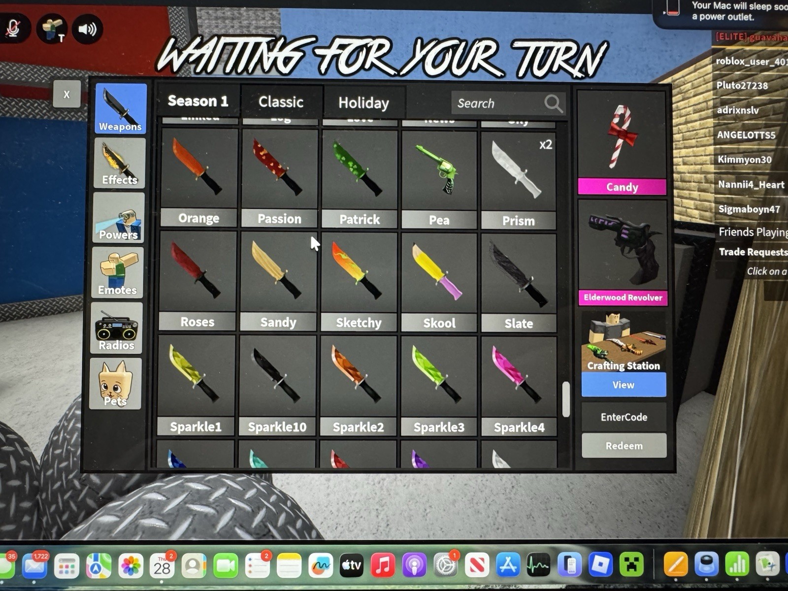 Roblox MM2 Murder Mystery 2 Items, COLLECTIBLES and GODLIES