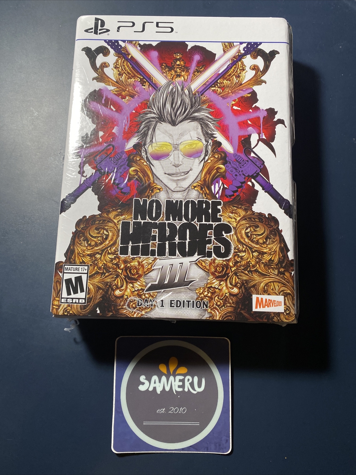 NEW NO MORE HEROES III 3 DAY 1 EDITION PLAYSTATION 5 PS5 SEALED USA SELLER !