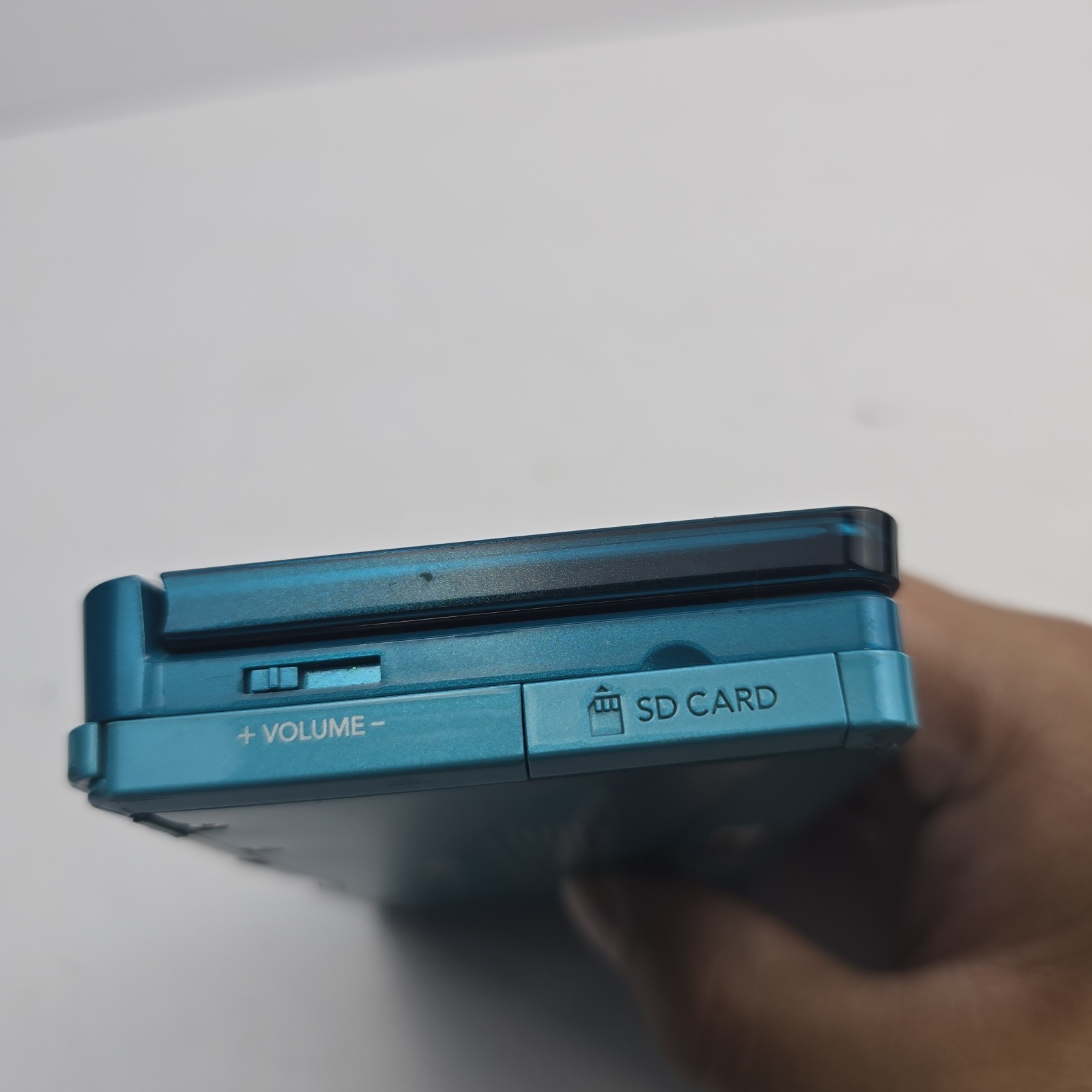 Nintendo 3DS Handheld System Aqua Blue Tested Working Charger No Stylus