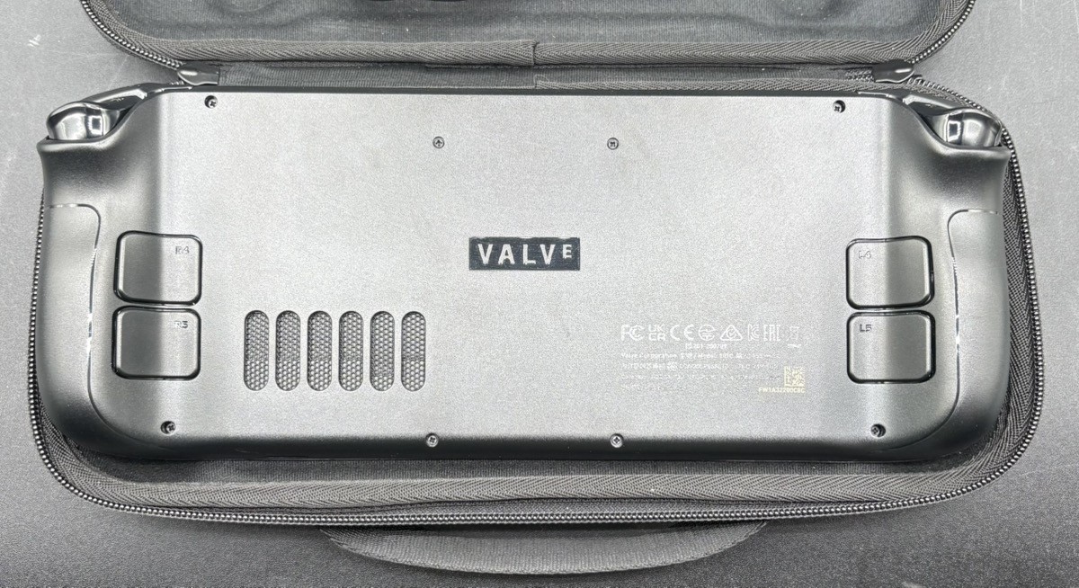 VALVE STEAM DECK 1010 1TB HANDHELD CONSOLE W/ CASE & CHARGER (MVP039661)