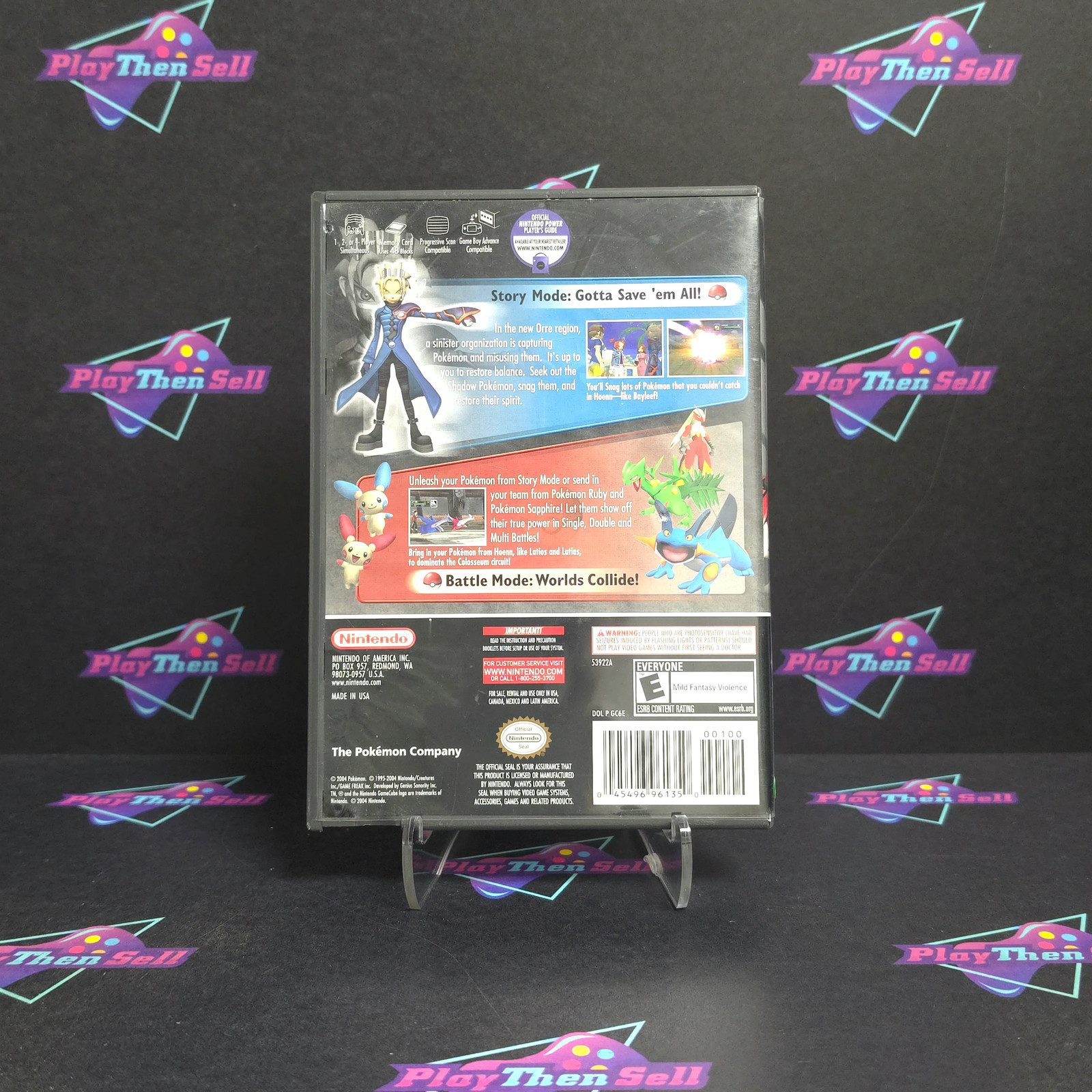 Pokemon Colosseum – Nintendo Gamecube – Very Good – 1 Year Warranty