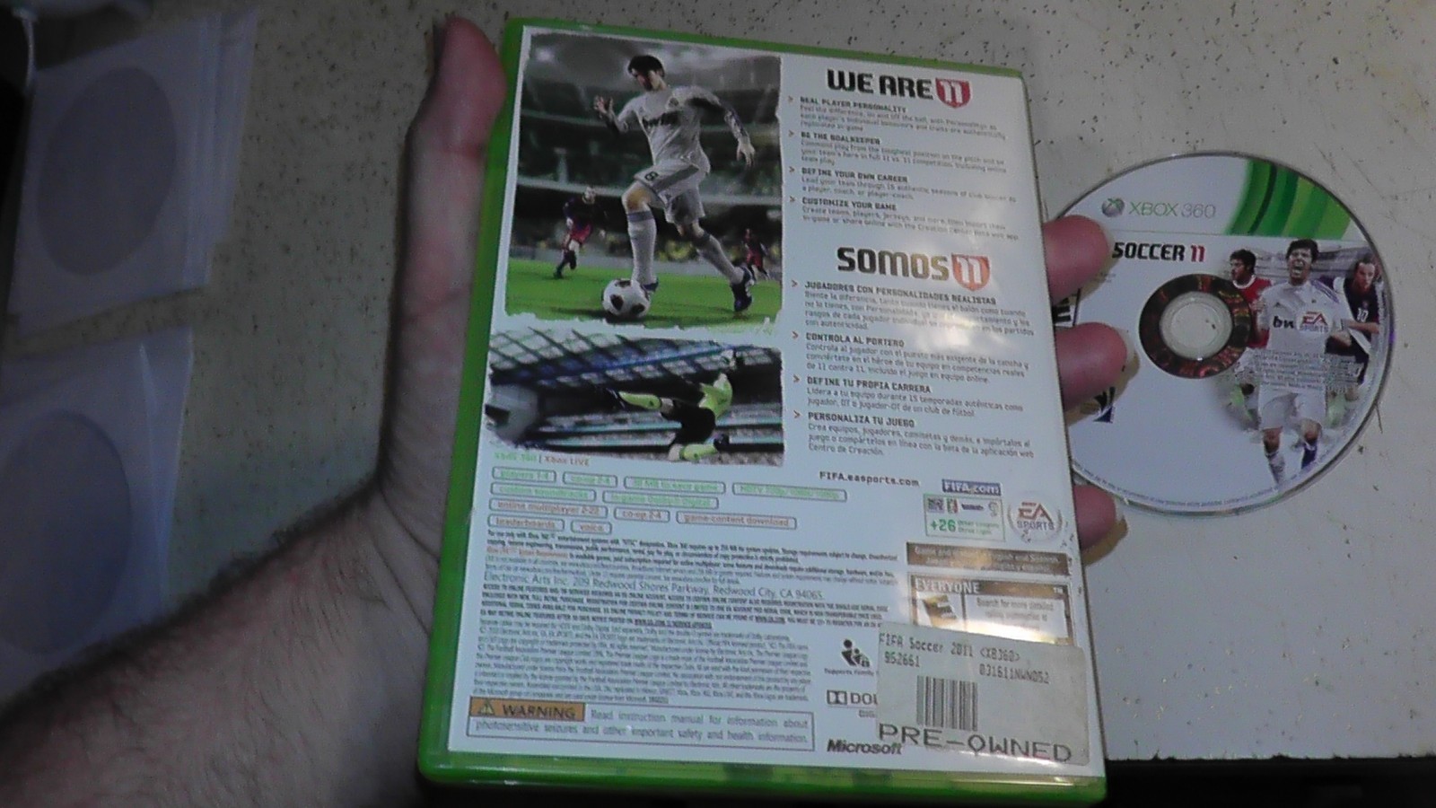 FIFA SOCCER 11 – xbox 360 Game Tested Working COMPLETE