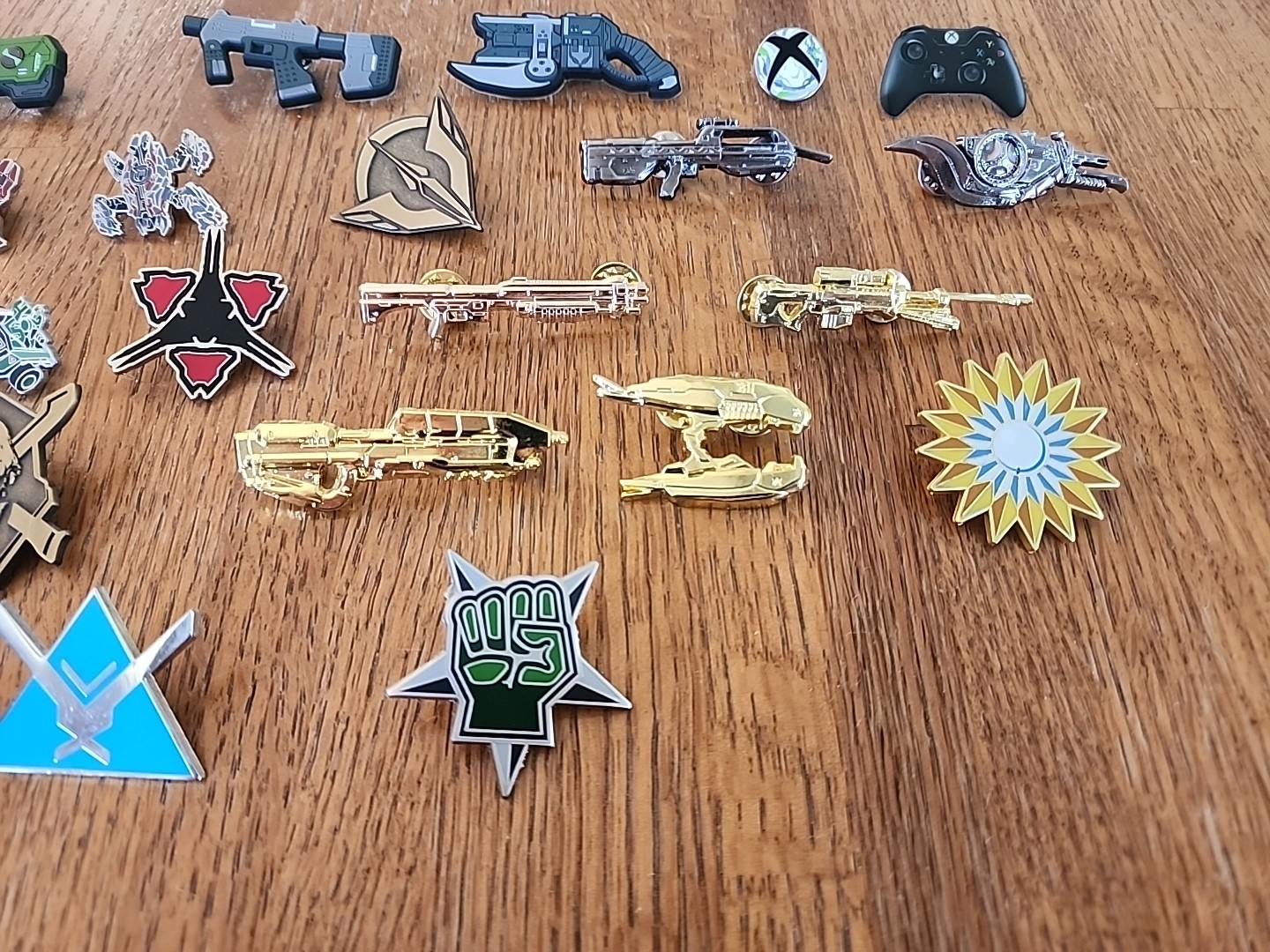Halo Xbox Pins *GOLDEN* LOOT CRATE & MORE!