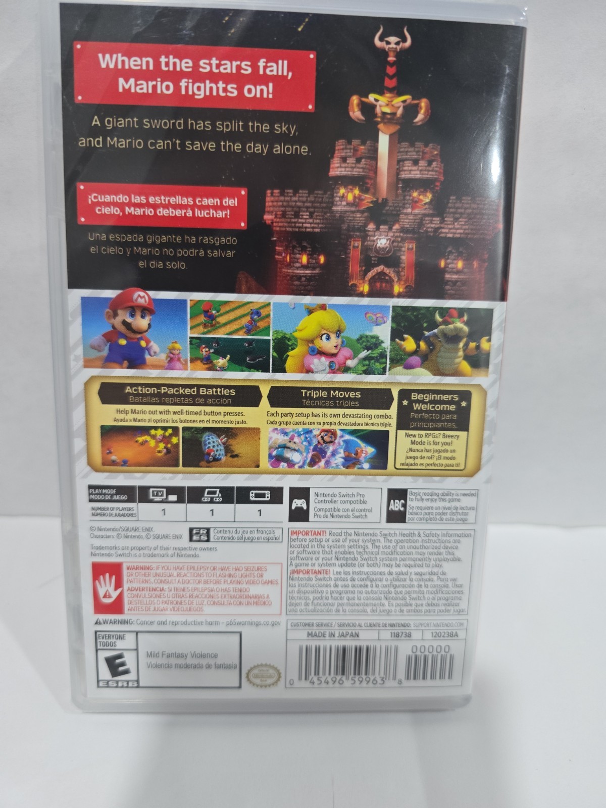 Super Mario RPG Nintendo Switch Or Switch 2
