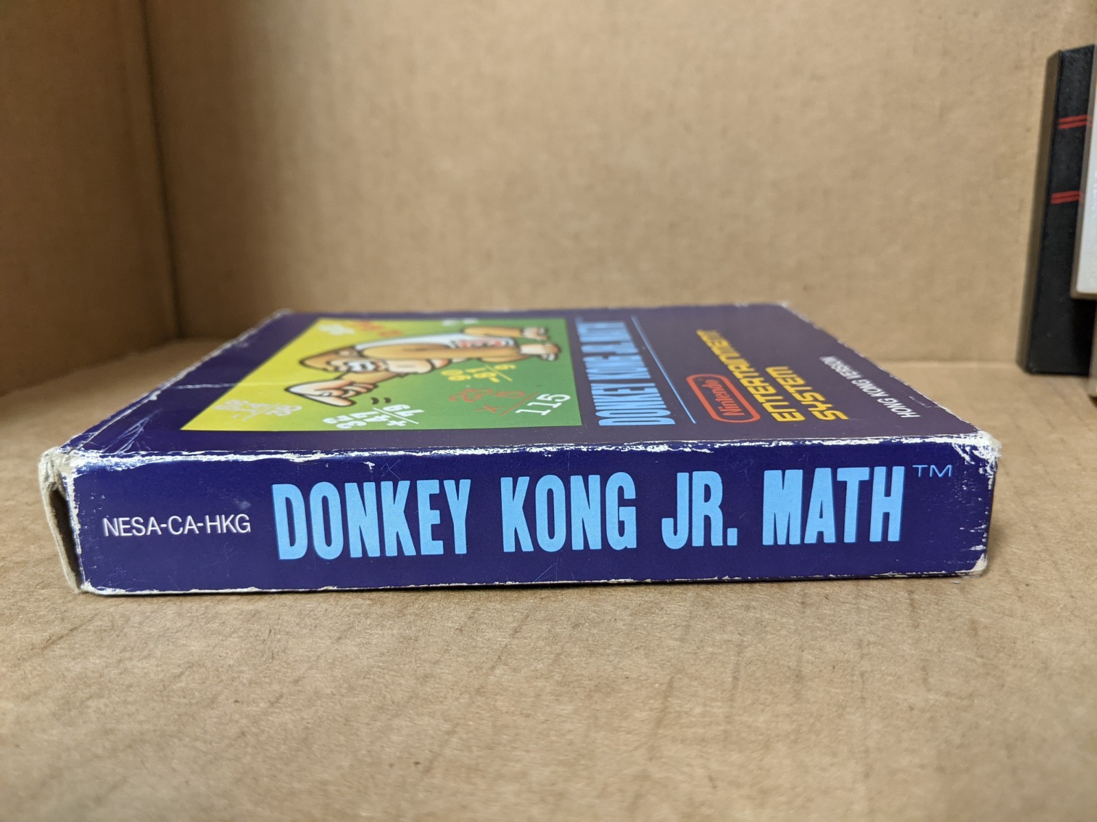 Donkey Kong Jr. Math Hong Kong Version for Nintendo NES