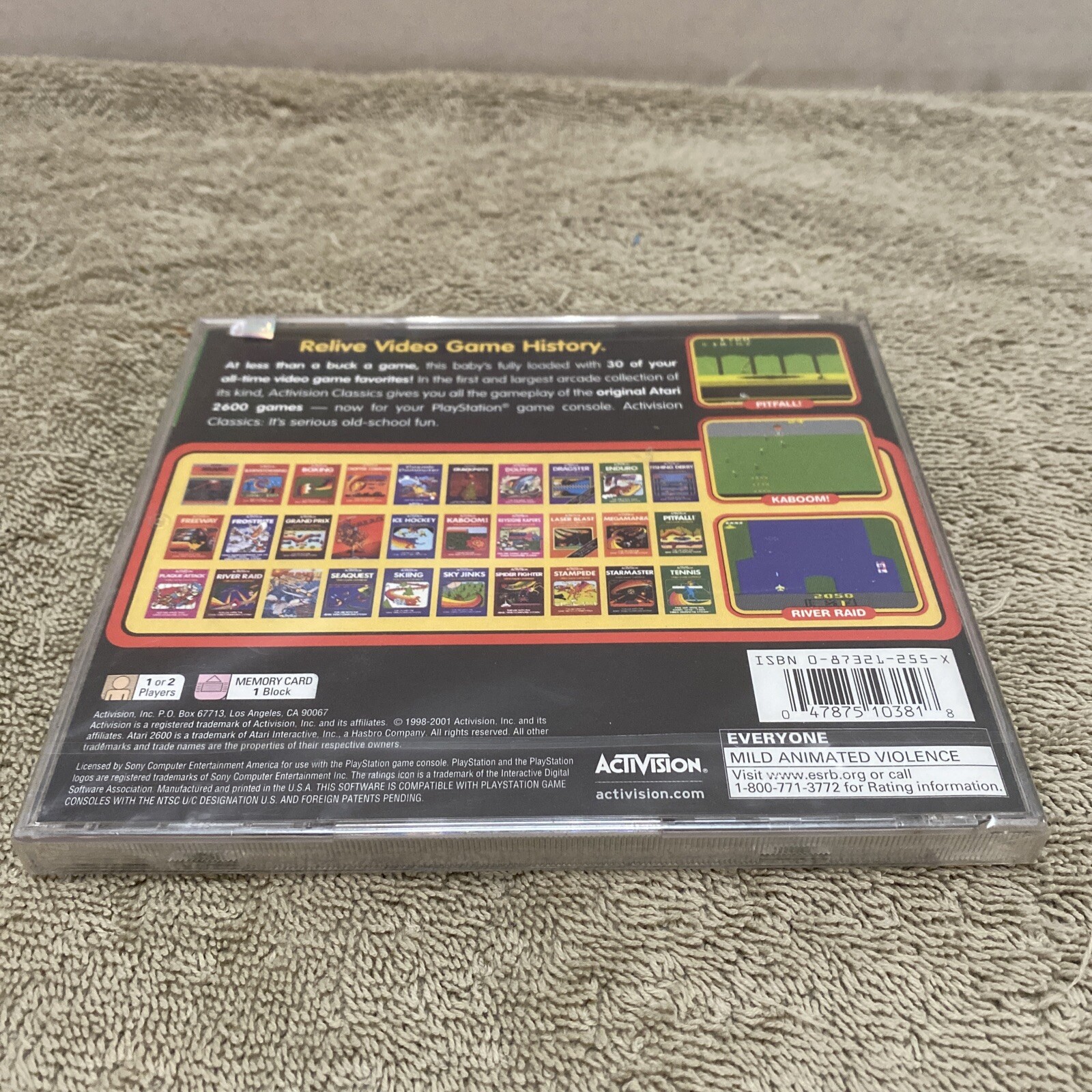 Activision Classics (Sony PlayStation 1 PS1, 1998) ☆ Brand New ☆ -Sealed-