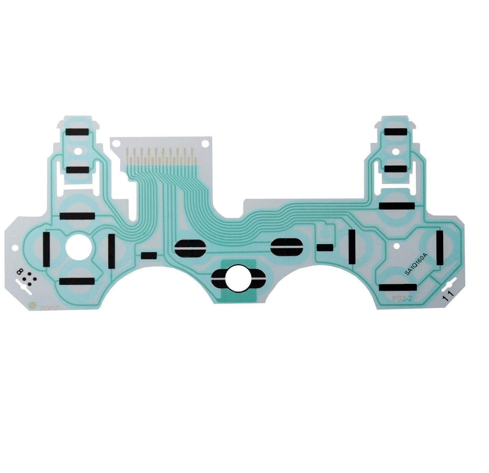 10 Pcs Controller Ribbon Circuit Conductive Film For PS3 Dual Shock 3 SA1Q160A
