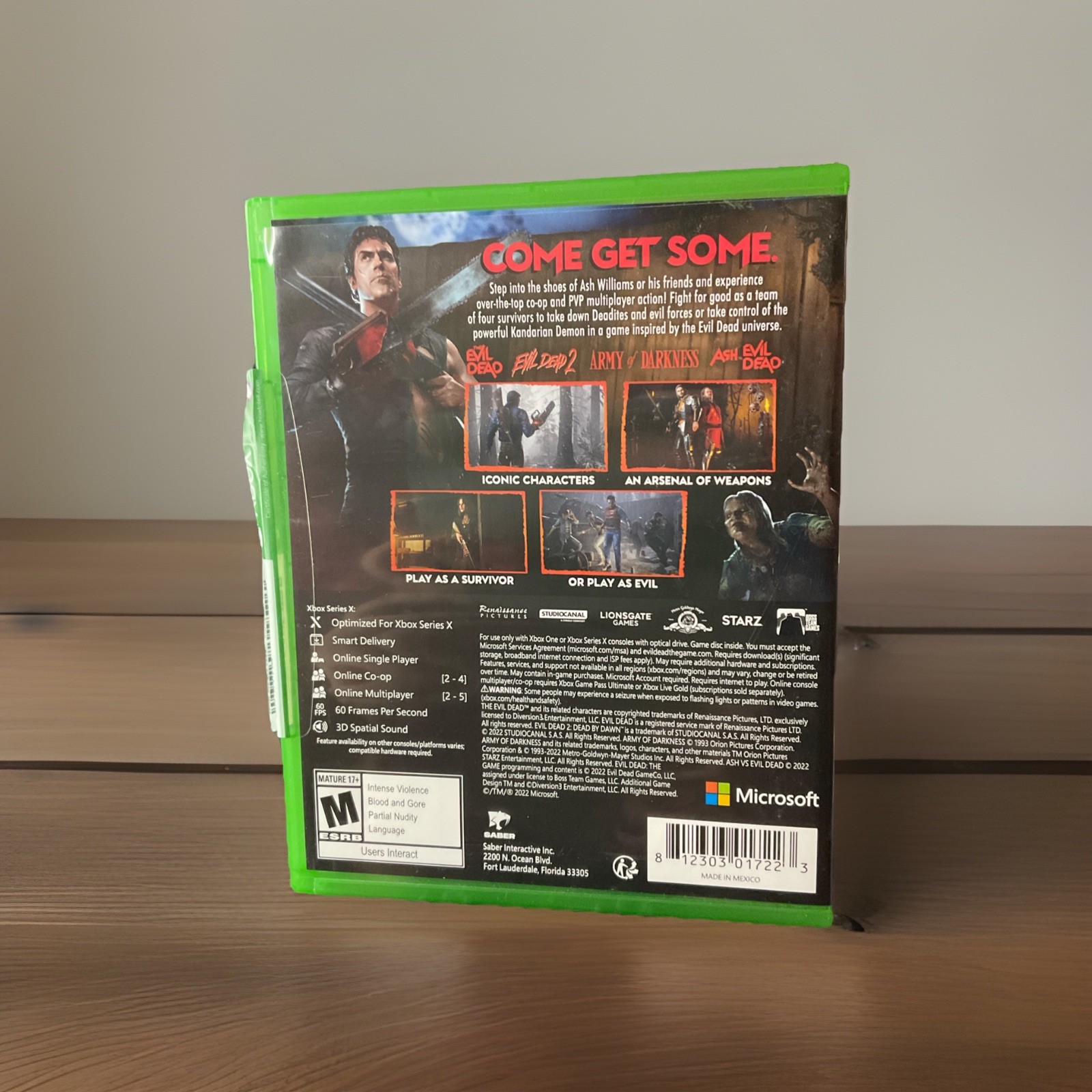 Evil Dead: The Game XBOX ONE / SERIES X – CIB – Fast Shipping