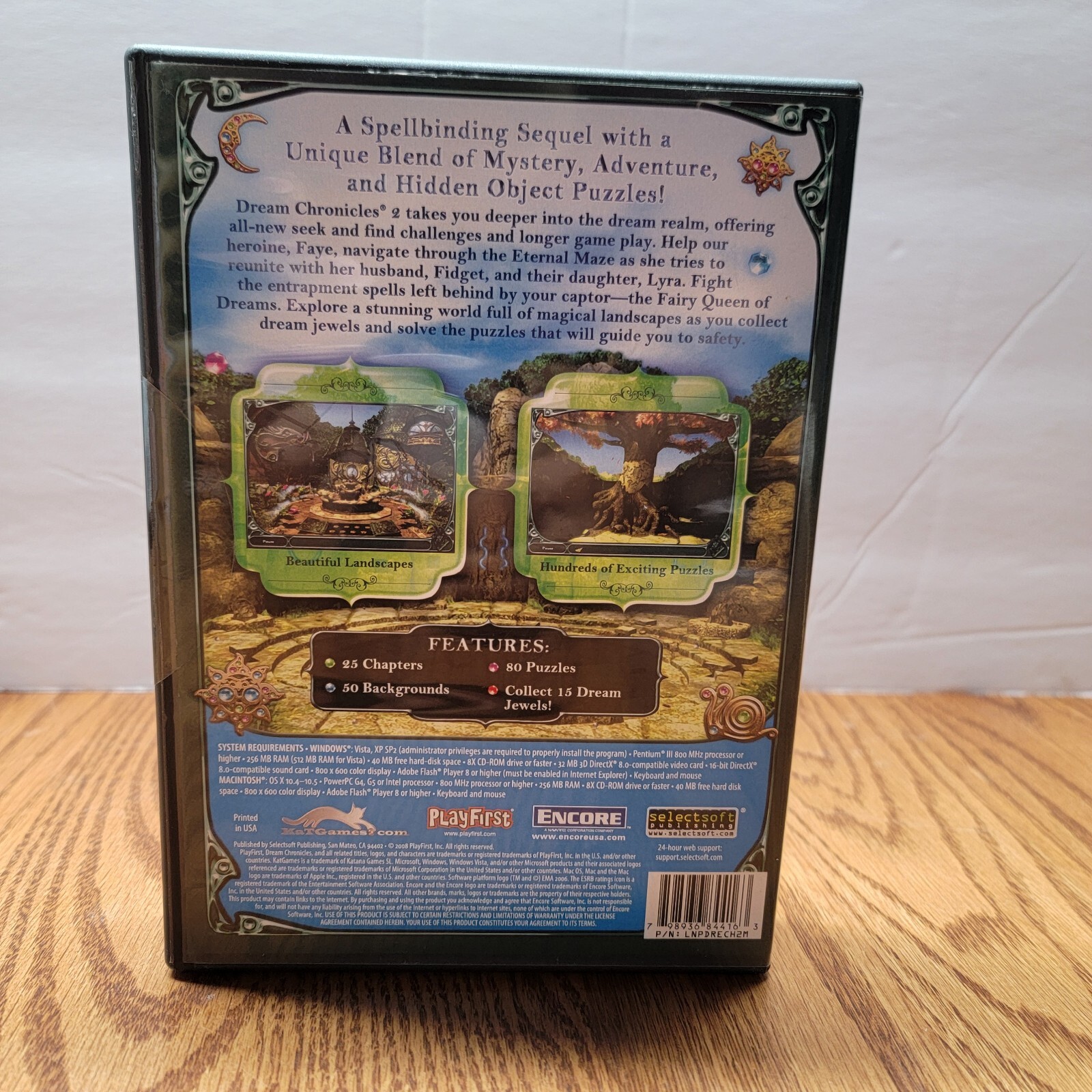 Dream Chronicles 2: The Eternal Maze (Windows/Mac, 2008)