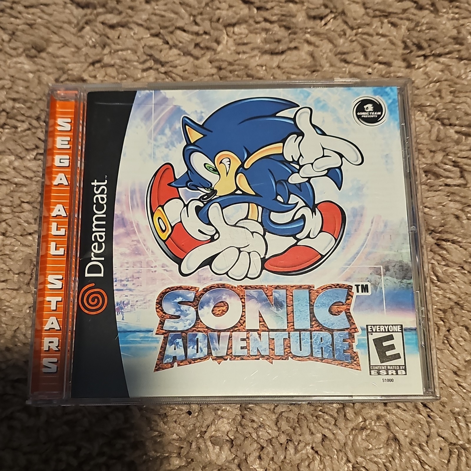 SEGA Sonic Adventure Sega Dreamcast Manual Included E NTSC-U/C 1999