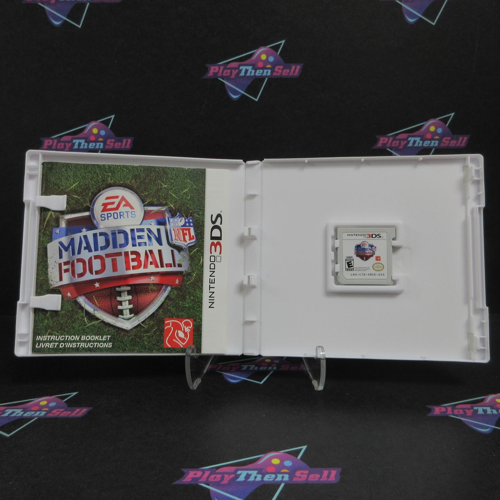 Madden NFL Football Nintendo 3DS Complete – 1 Year Warranty EX Cond