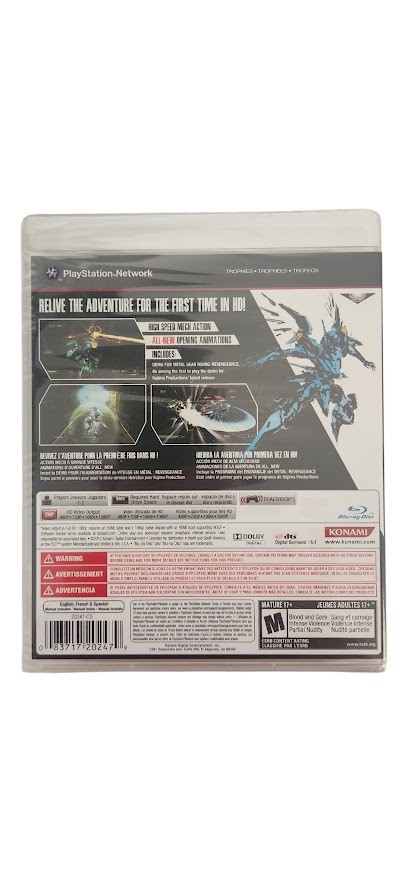 Zone of the Enders HD Collection PS3 Brand New Game (2012 Third Person Shooting)