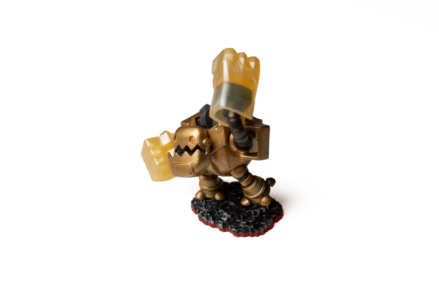 Skylanders Trap Team Legendary Jawbreaker Figure Gold Variant Tested Authentic