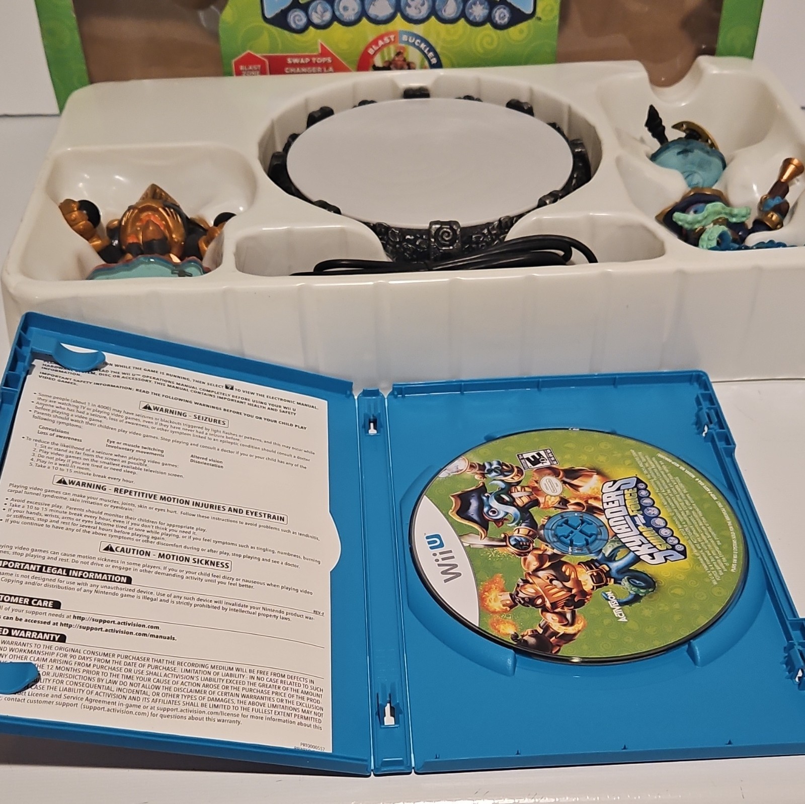 Activision Skylanders Swap Force Wii U Starter Pack w/ Blast Zone, Wash Buckler