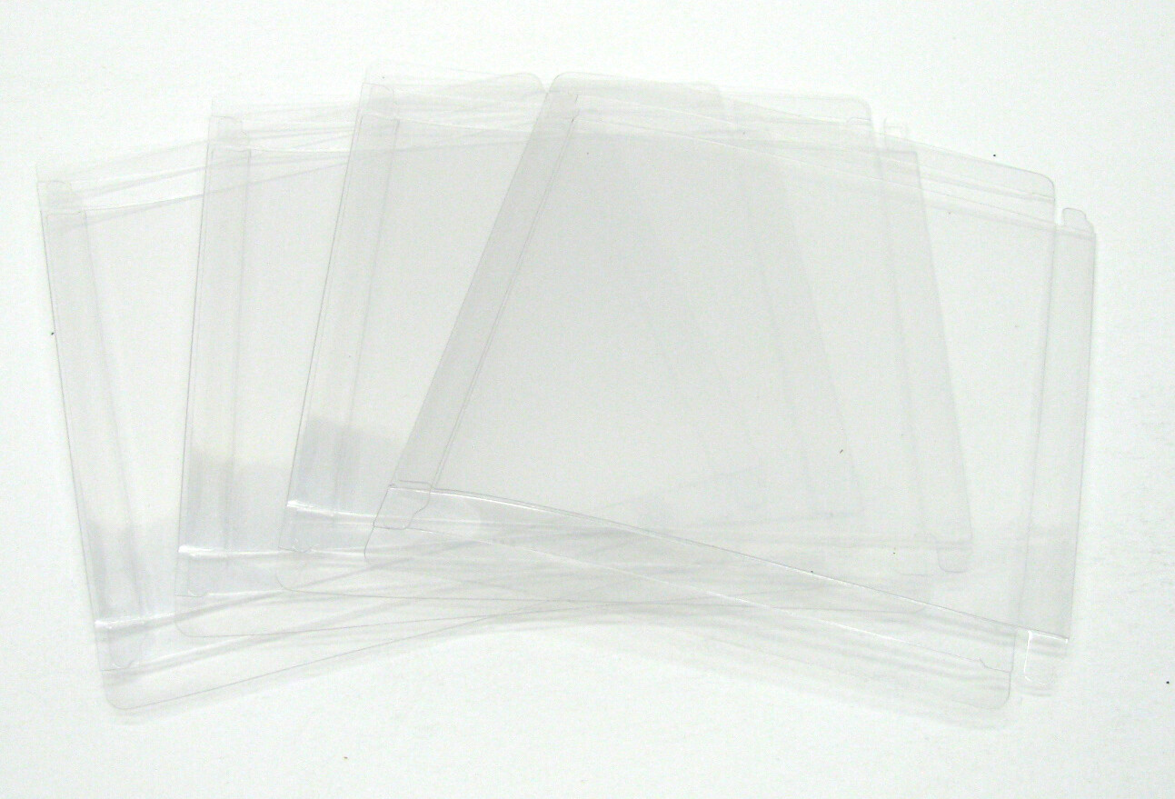 50x NINTENDO NES GAME CARTRIDGE – CLEAR PROTECTIVE BOX PROTECTOR SLEEVE CASE