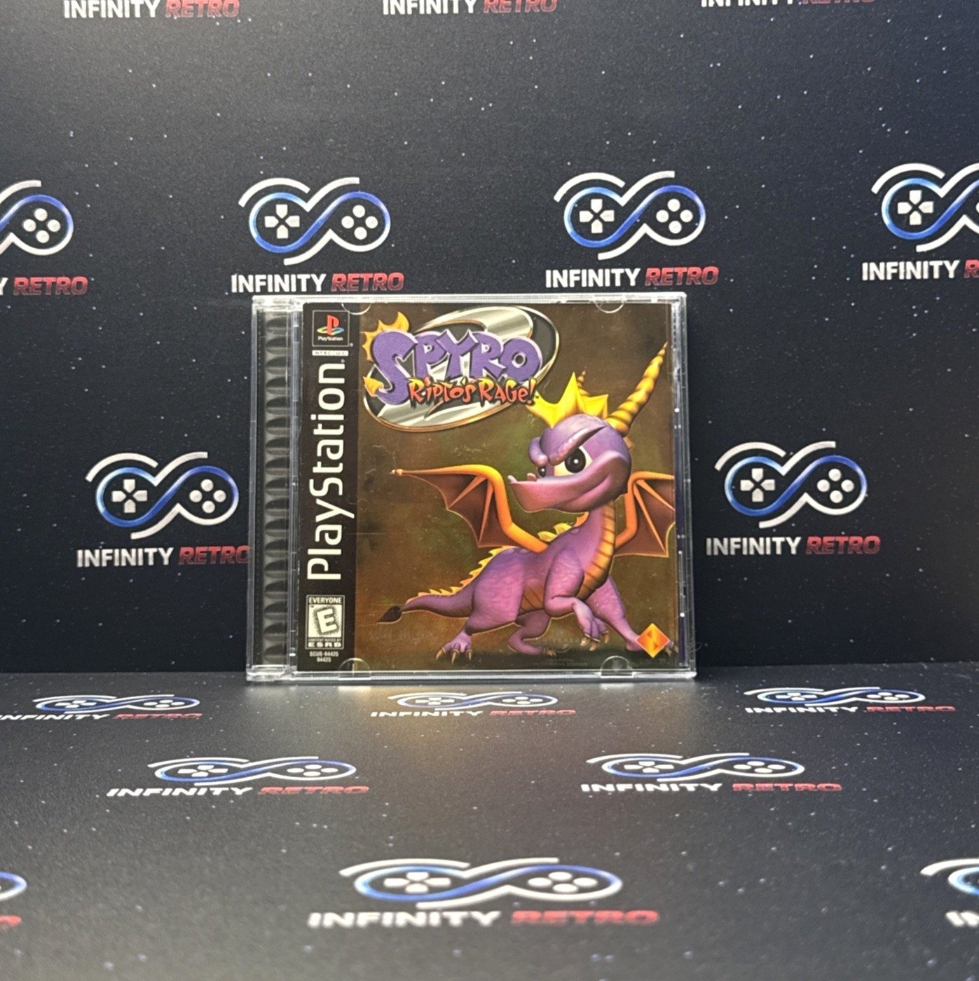 Spyro 2: Ripto’s Rage! Sony PlayStation 1 PS1 CIB With Gold Foil Refurbished