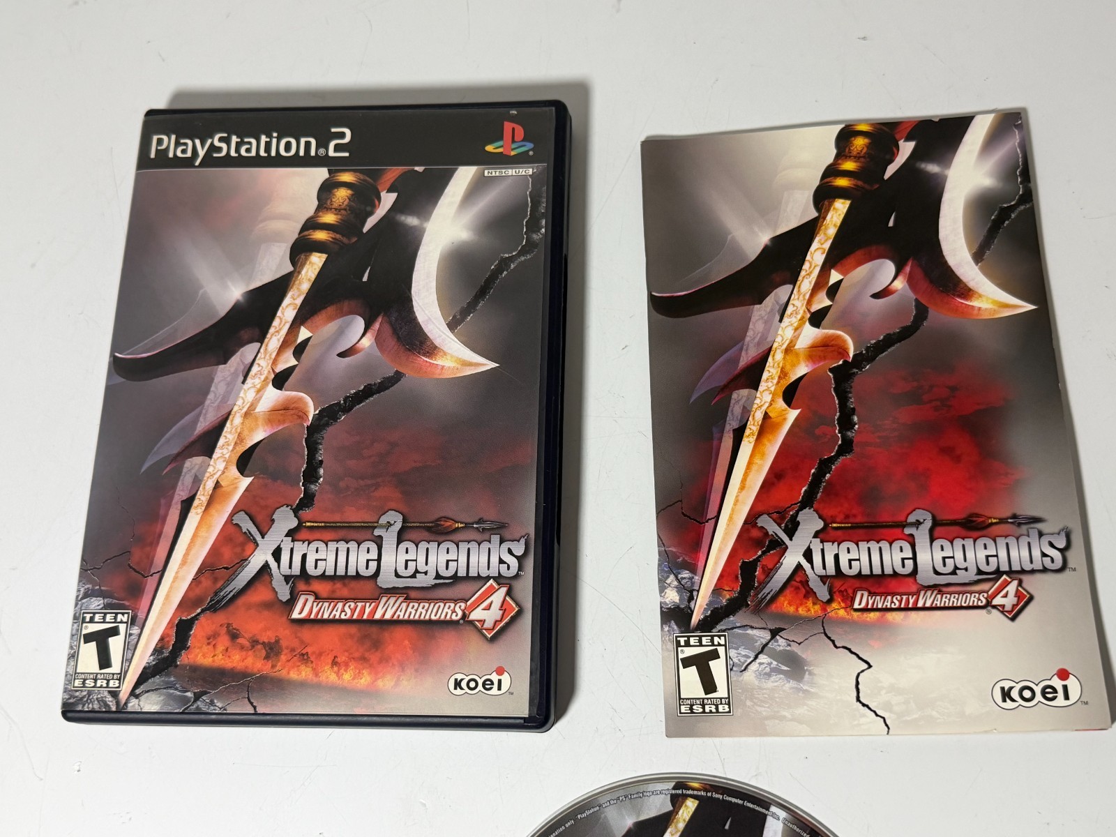 Dynasty Warriors 4: Xtreme Legends (Playstation 2 PS2) Complete CIB! Tested!
