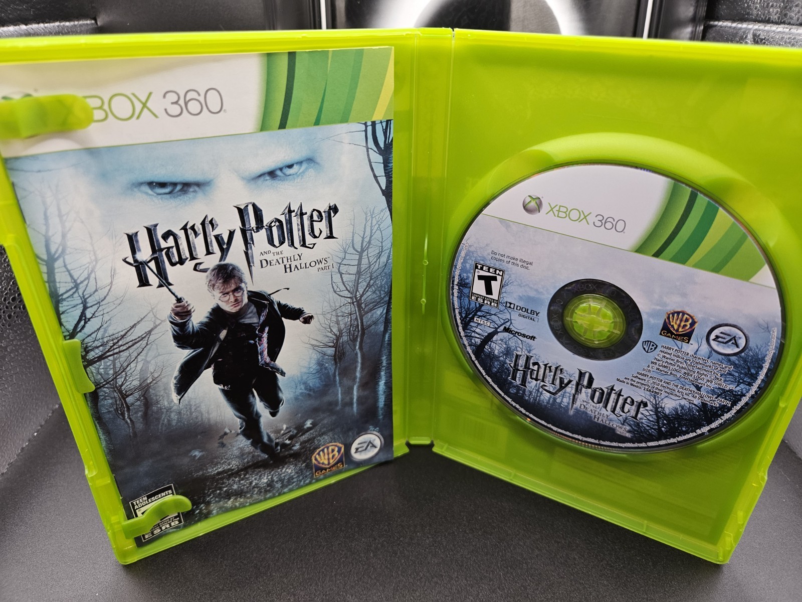Harry Potter Deathly Hallows Part 1 / Microsoft Xbox 360 / CIB / Clean / Read