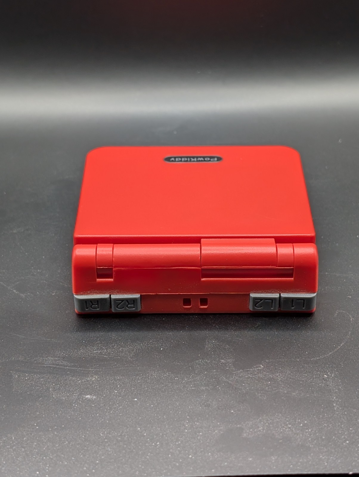 Red/Orange Powkiddy V90 – W/ Stock 64 GB SD with Miyoo Custom Firmware
