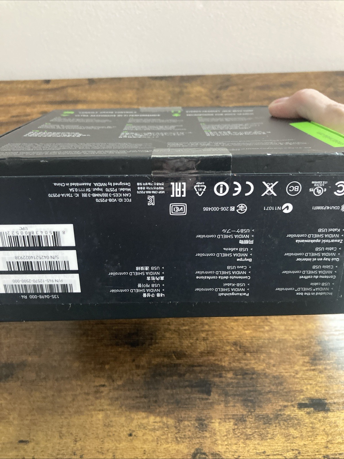 NVIDIA Shield Wireless Controller P2570 Sealed Android PC Shield Discont G2U